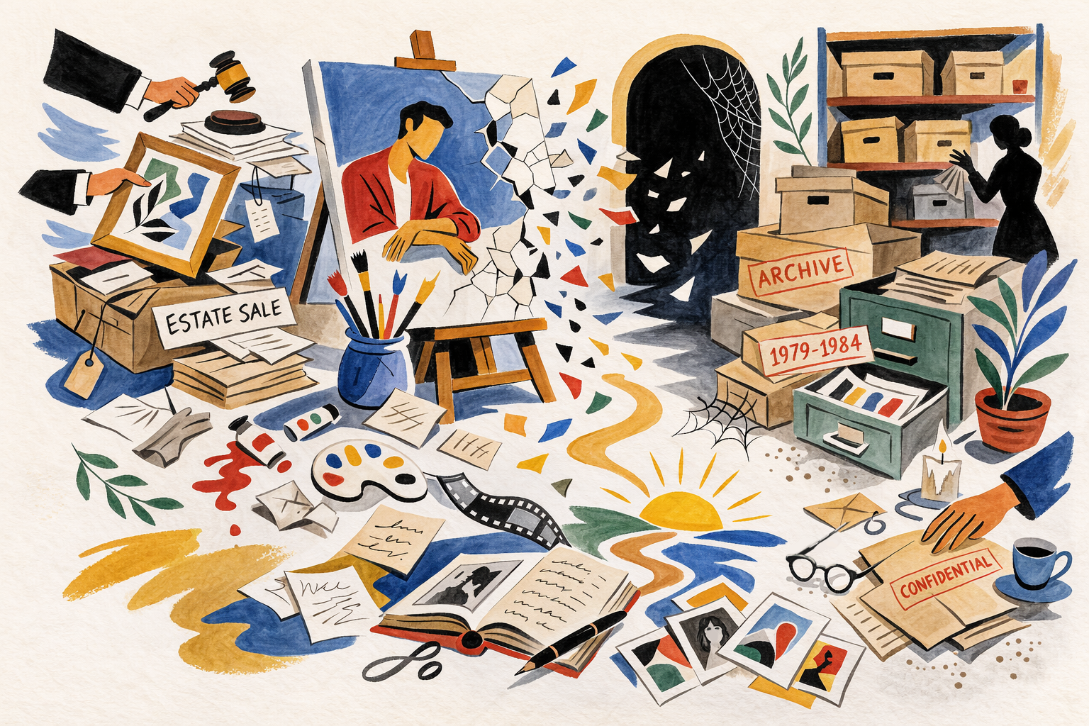 The Third Death of the Artist: How Society Lets Legacies Burn, Scatter, and Disappear