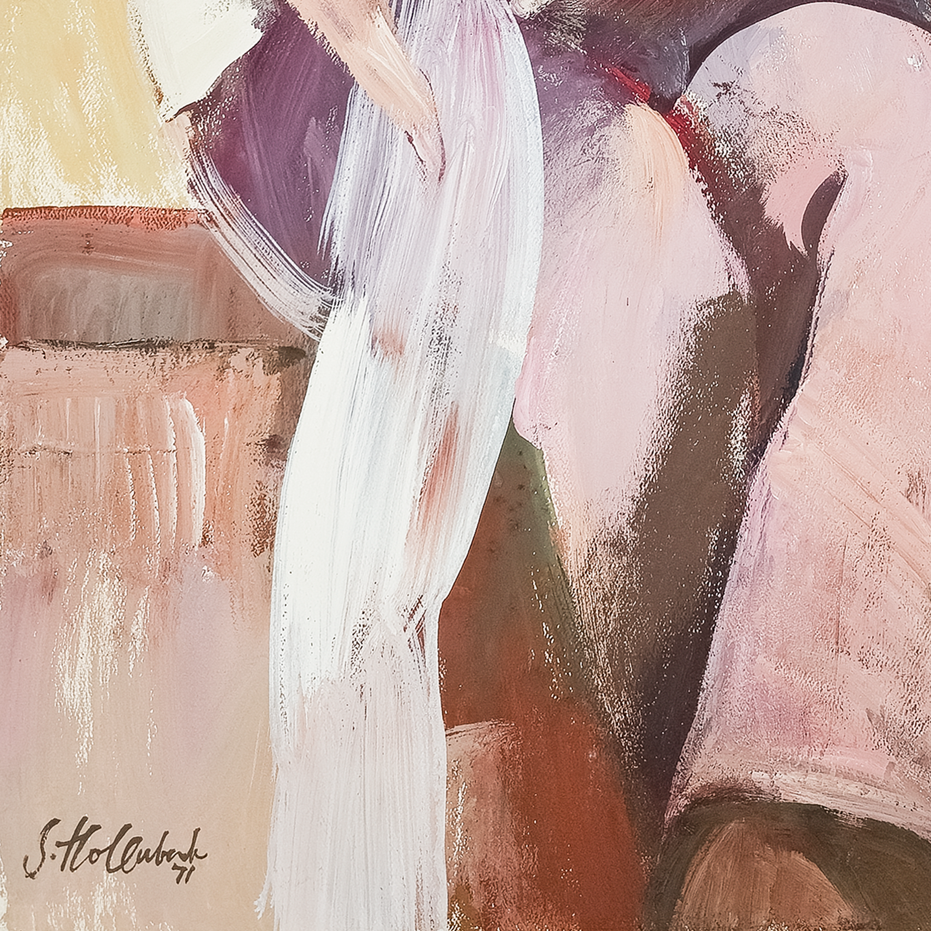 Black and White Kiss by Serge Hollerbach