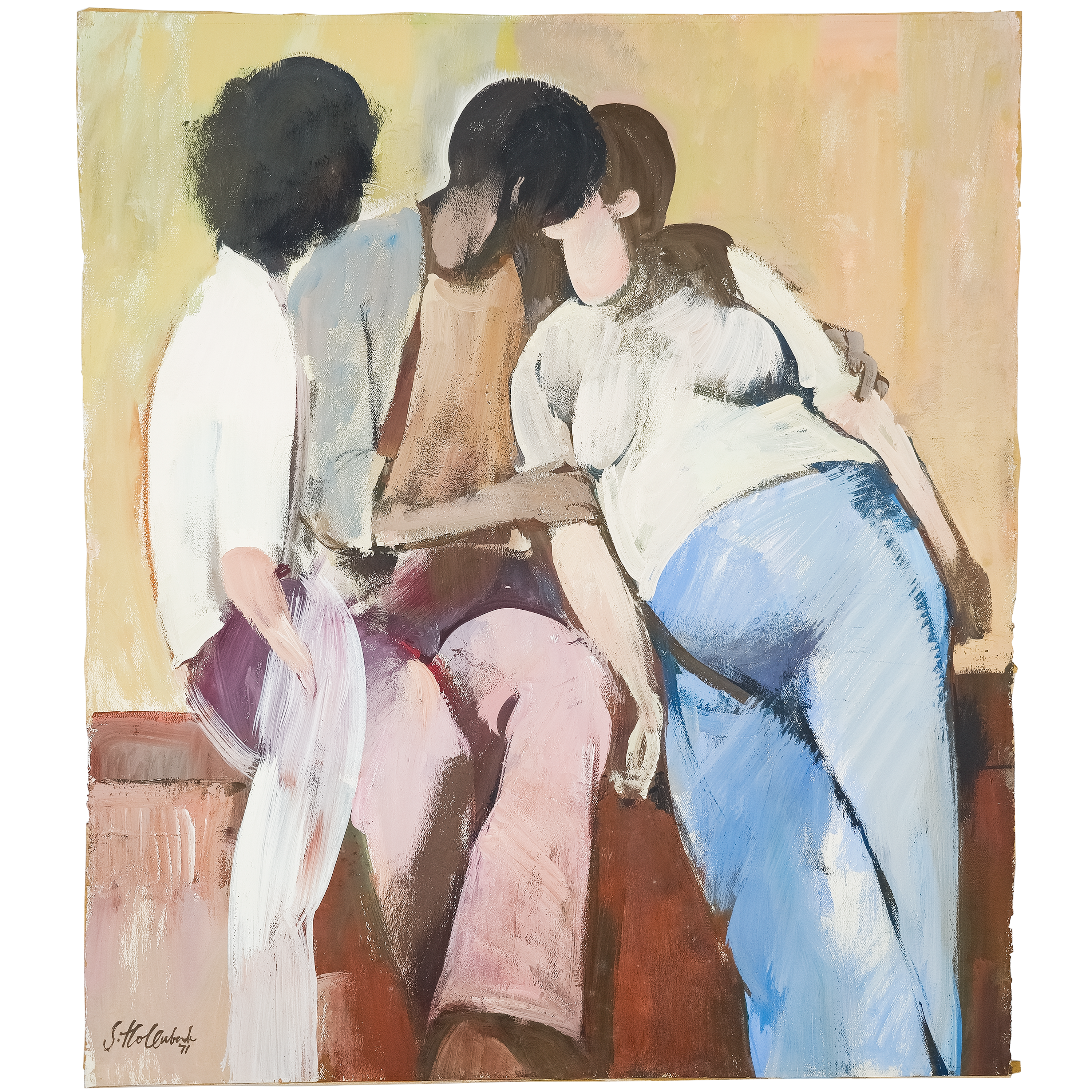 Black and White Kiss by Serge Hollerbach