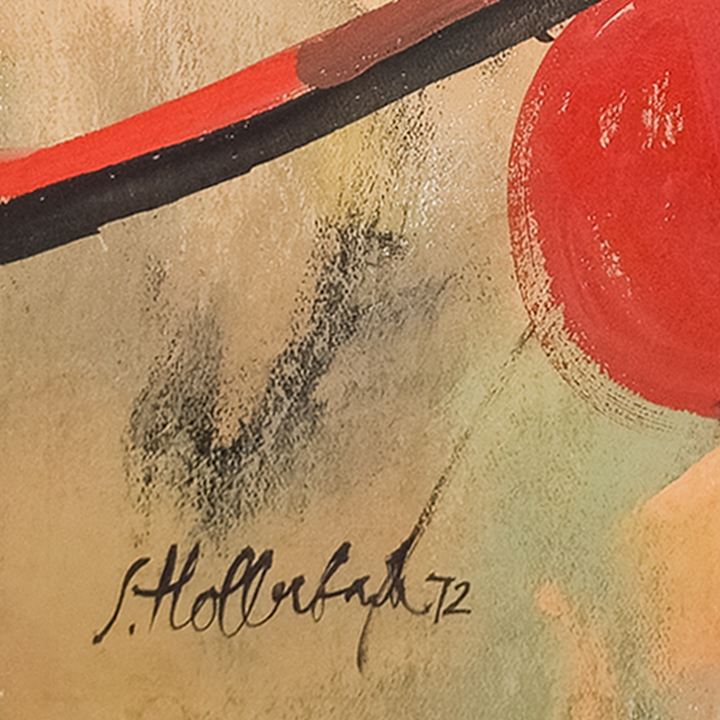 A Mother and Child in the Park by Serge Hollerbach