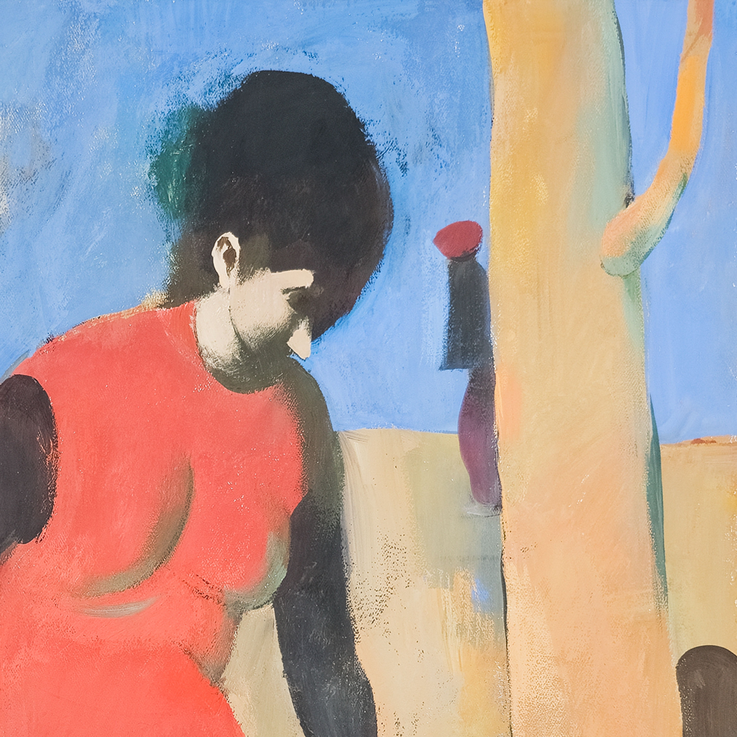 A Mother and Child in the Park by Serge Hollerbach