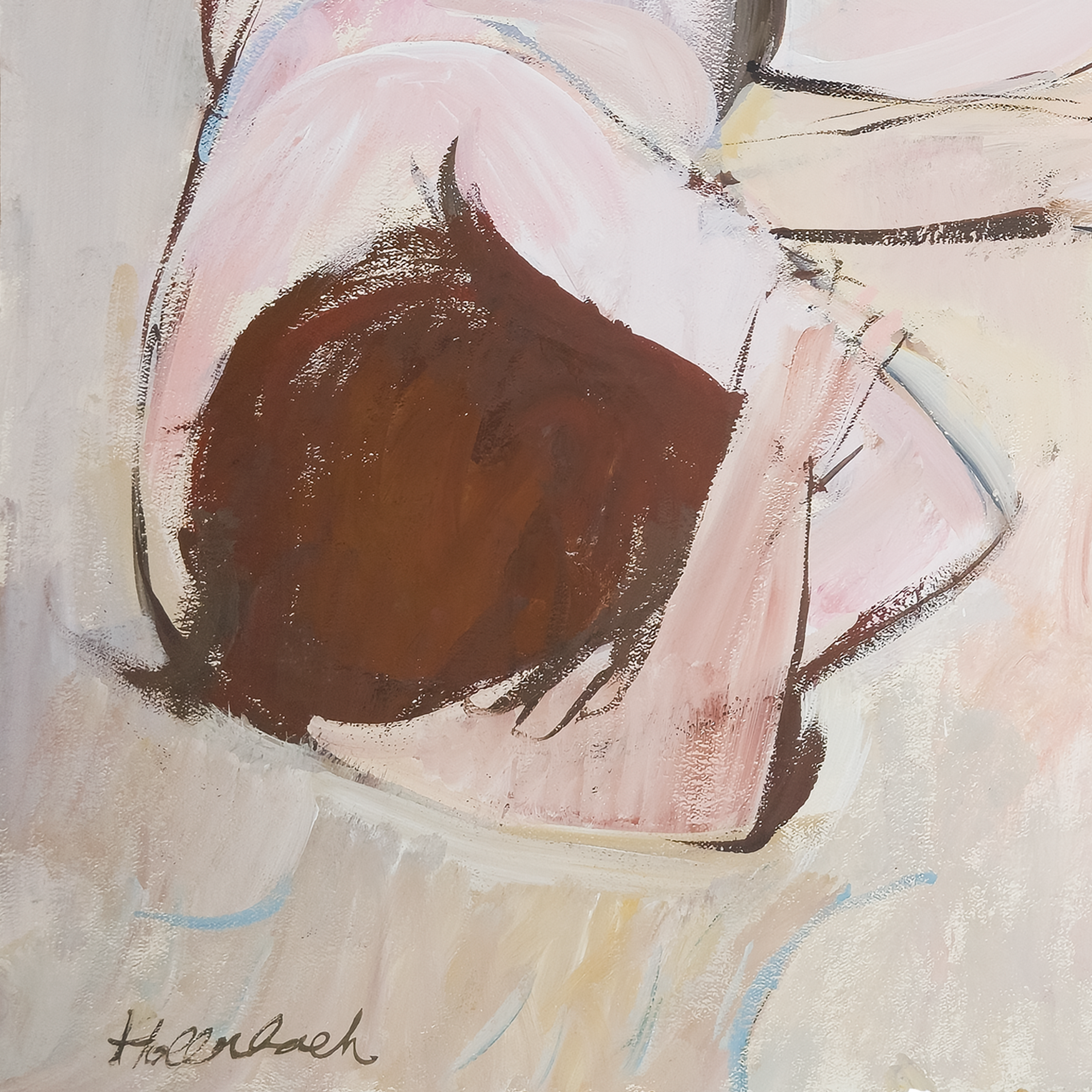 Two People Somewhere on the Beach by Serge Hollerbach