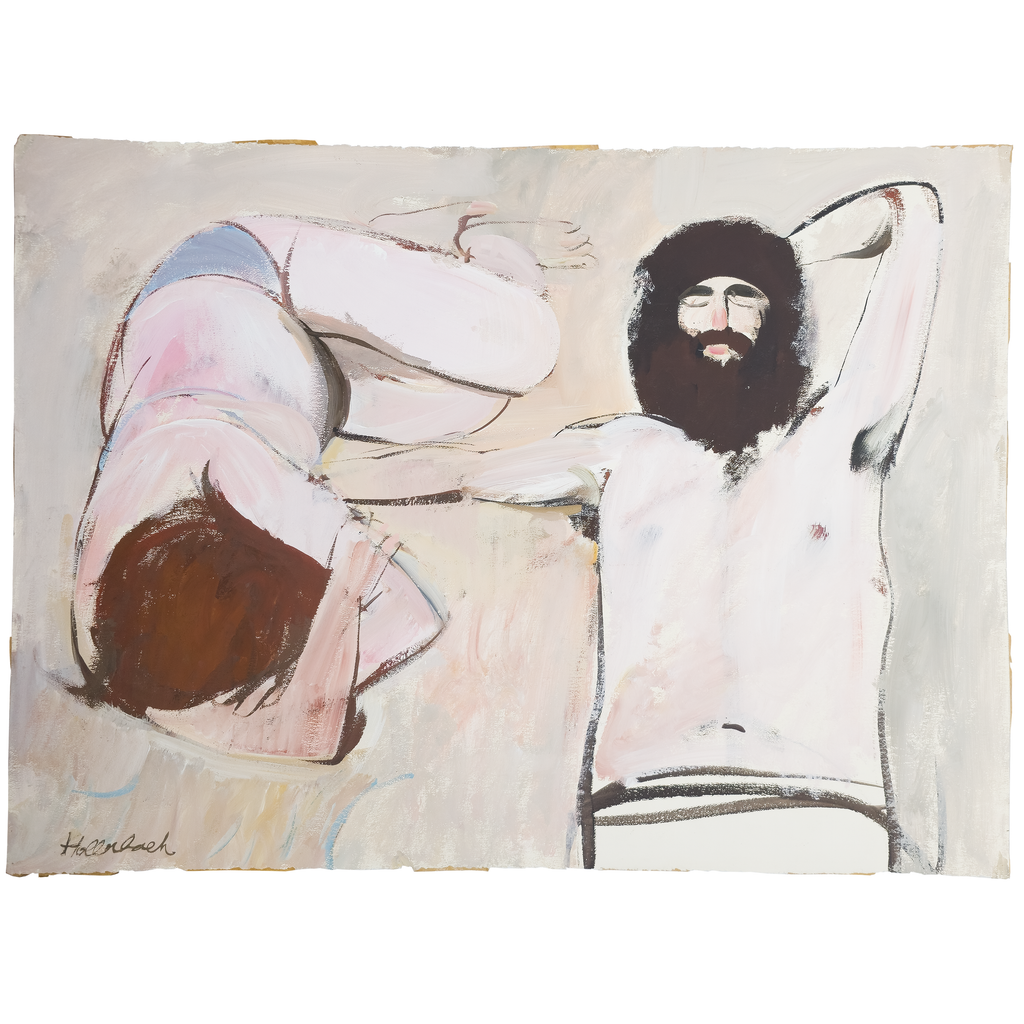 Two People Somewhere on the Beach by Serge Hollerbach