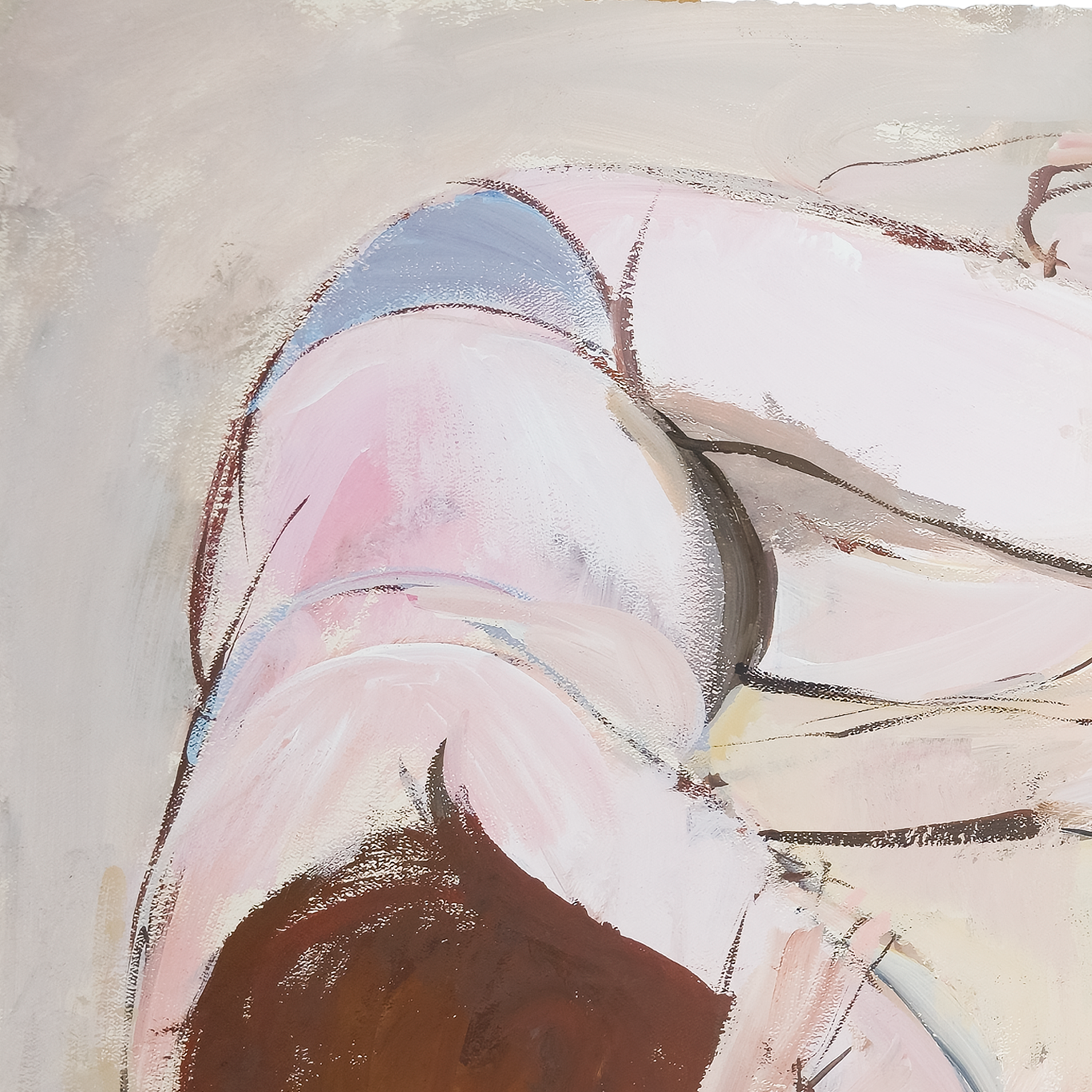 Two People Somewhere on the Beach by Serge Hollerbach