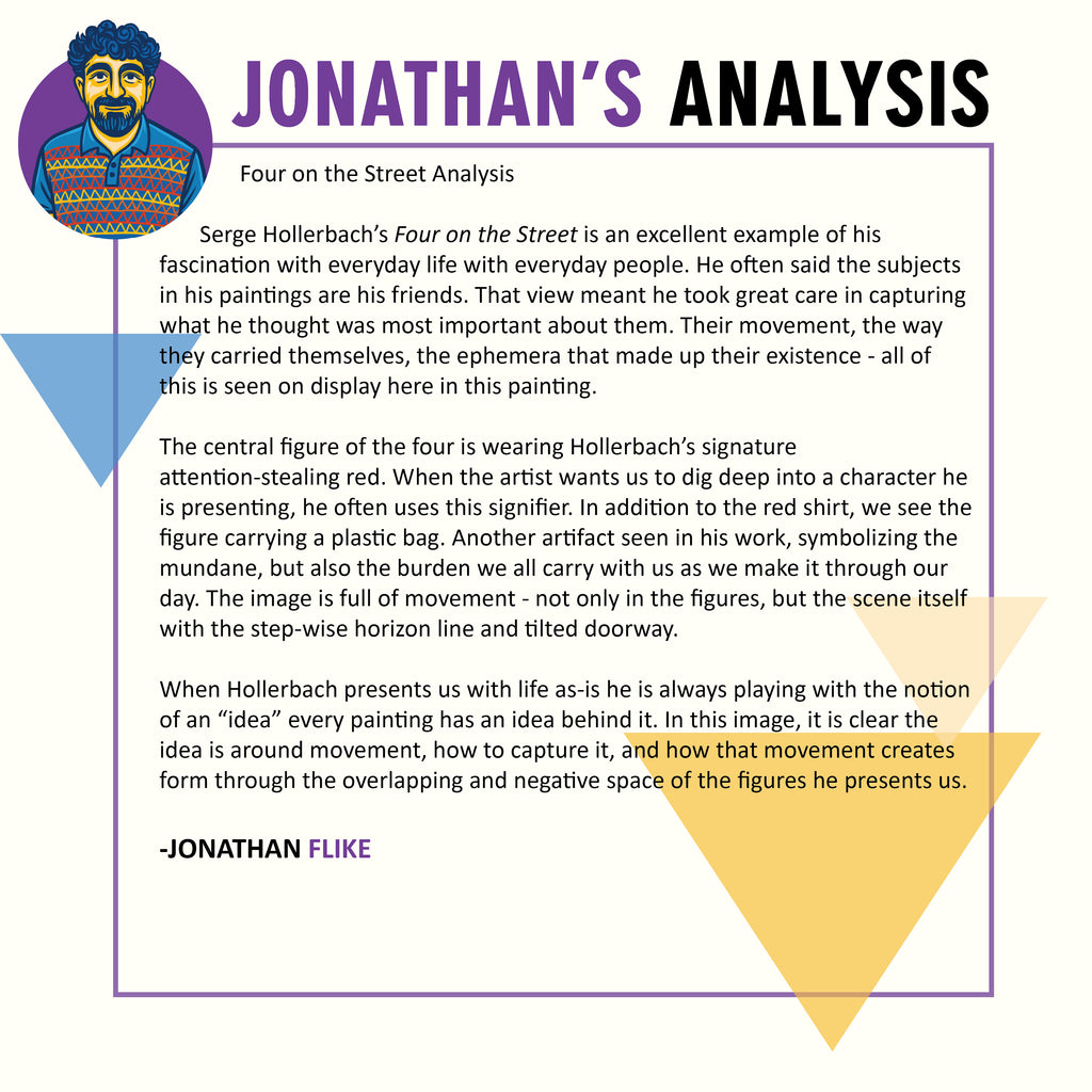 Four on the Street by Serge Hollerbach