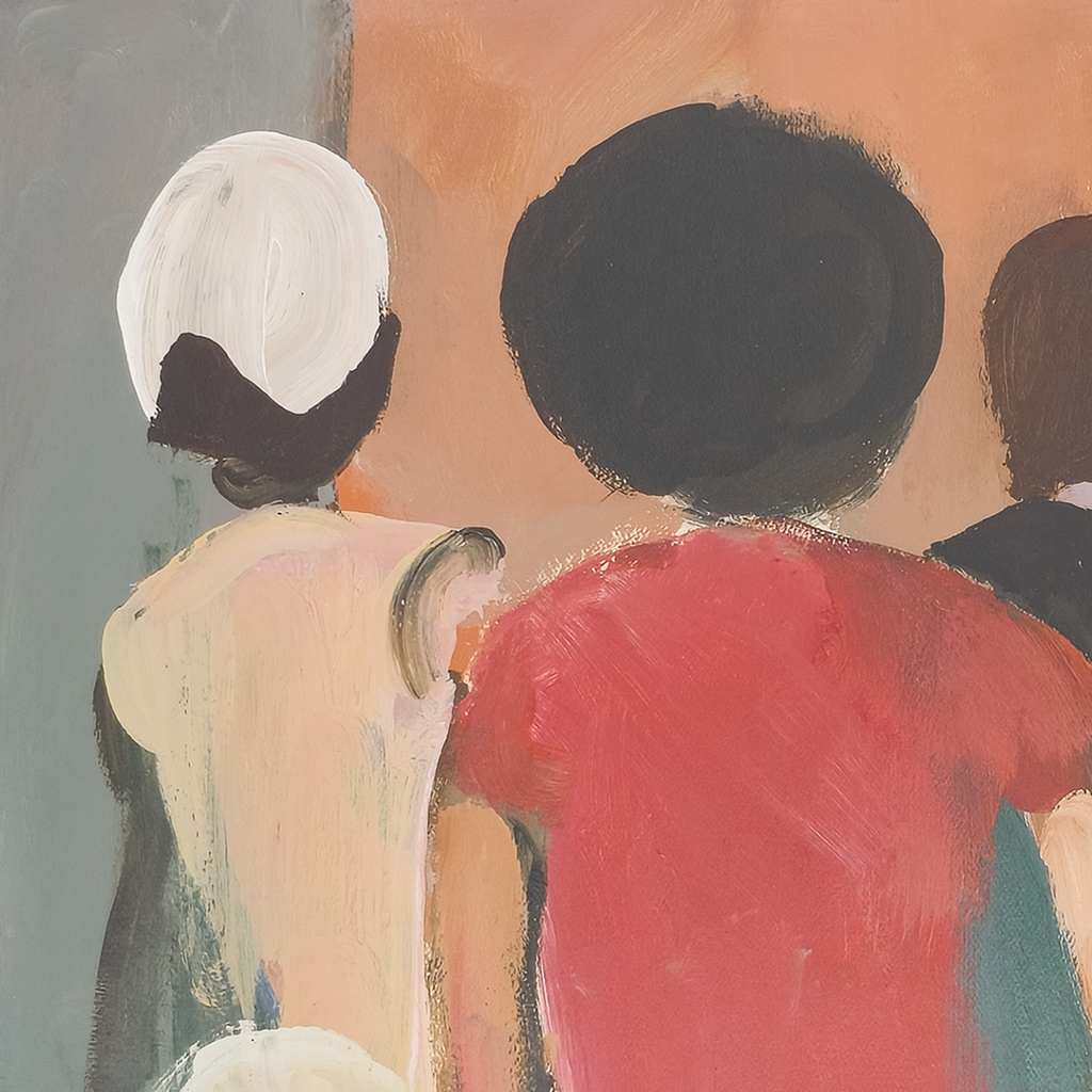 Four on the Street by Serge Hollerbach