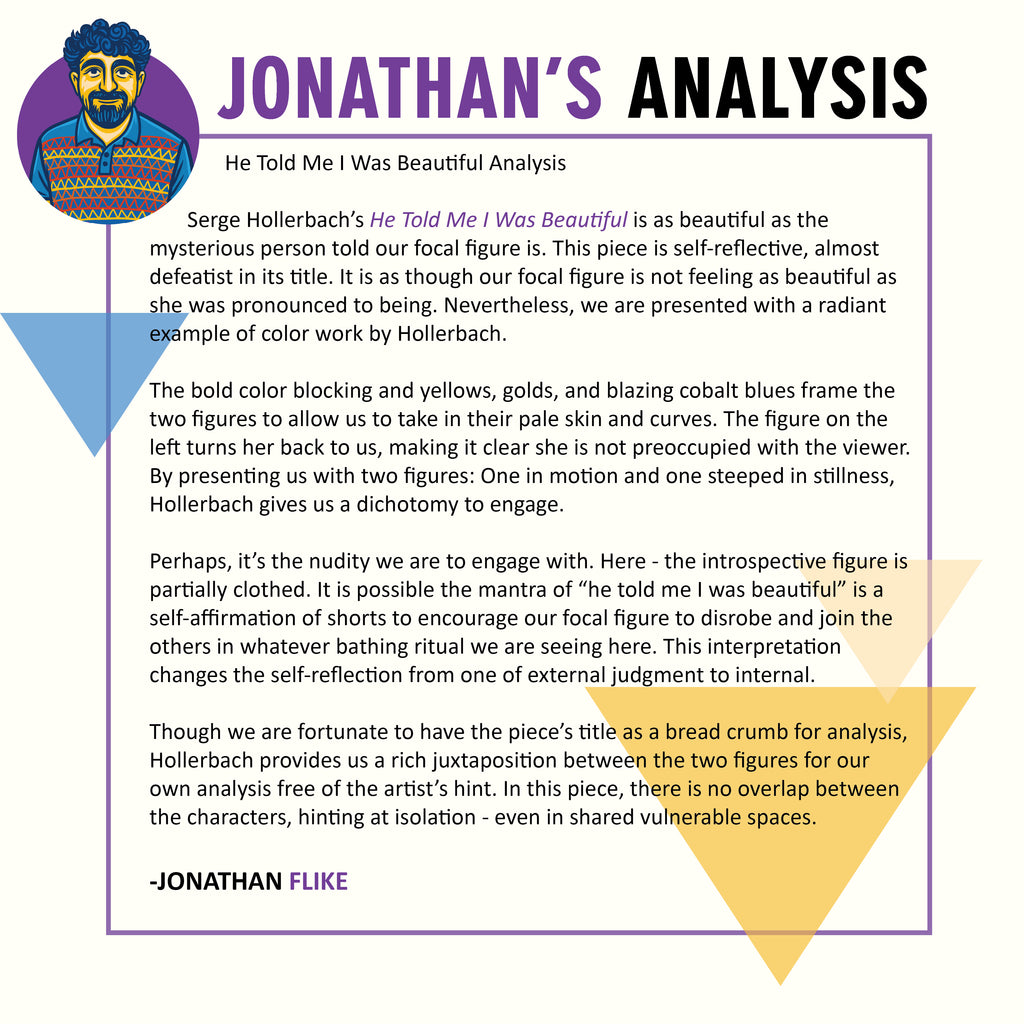 He Told Me I Was Beautiful by Serge Hollerbach