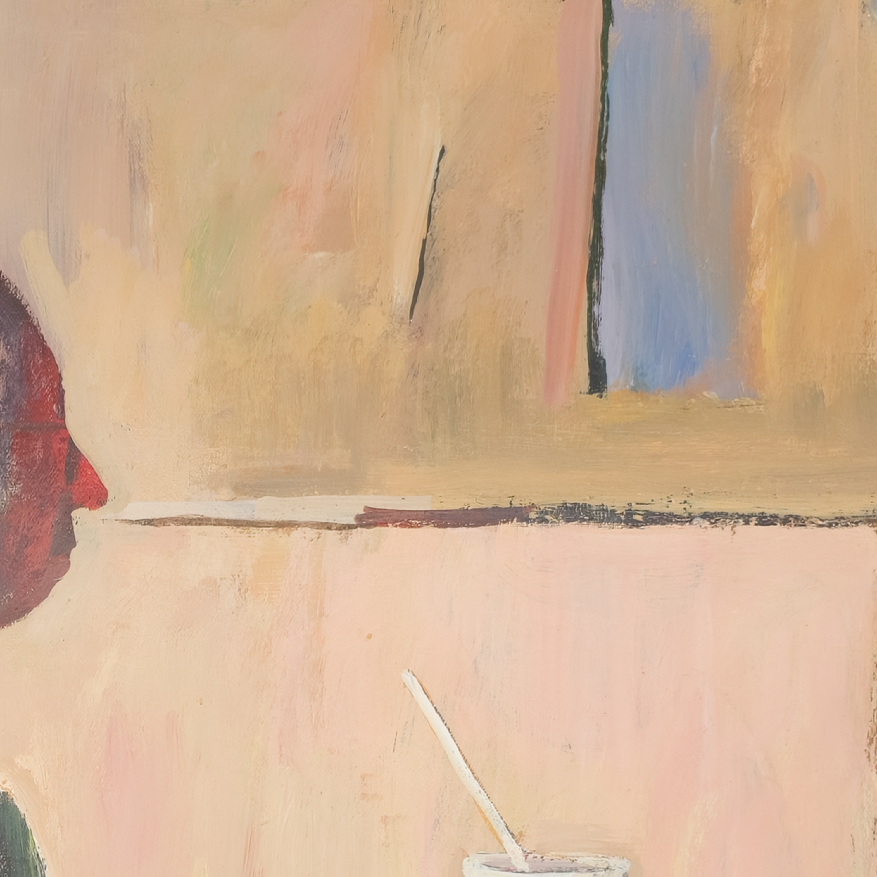 Alone in a Cheap Eatery by Serge Hollerbach