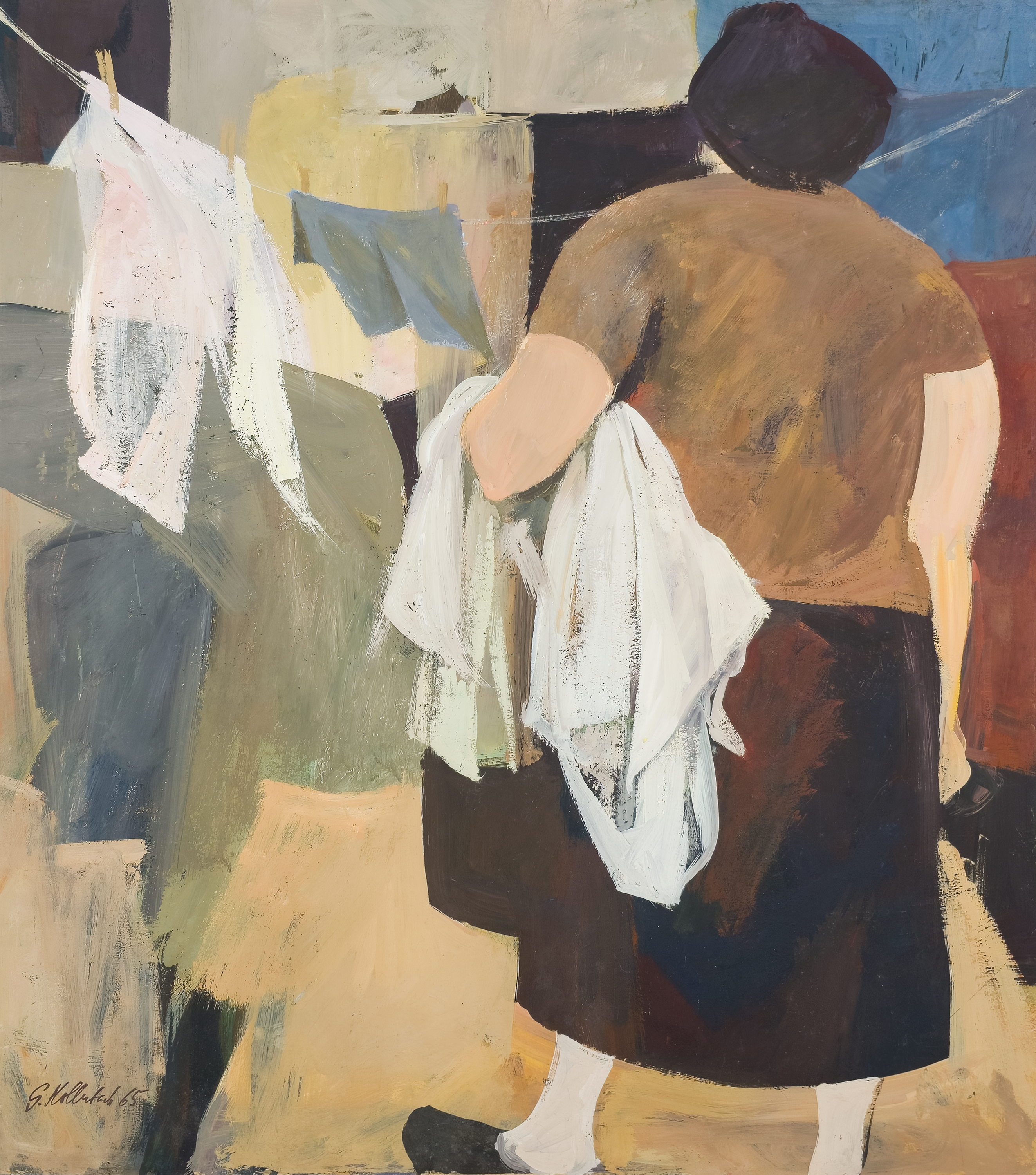 Drying Clothes by Serge Hollerbach