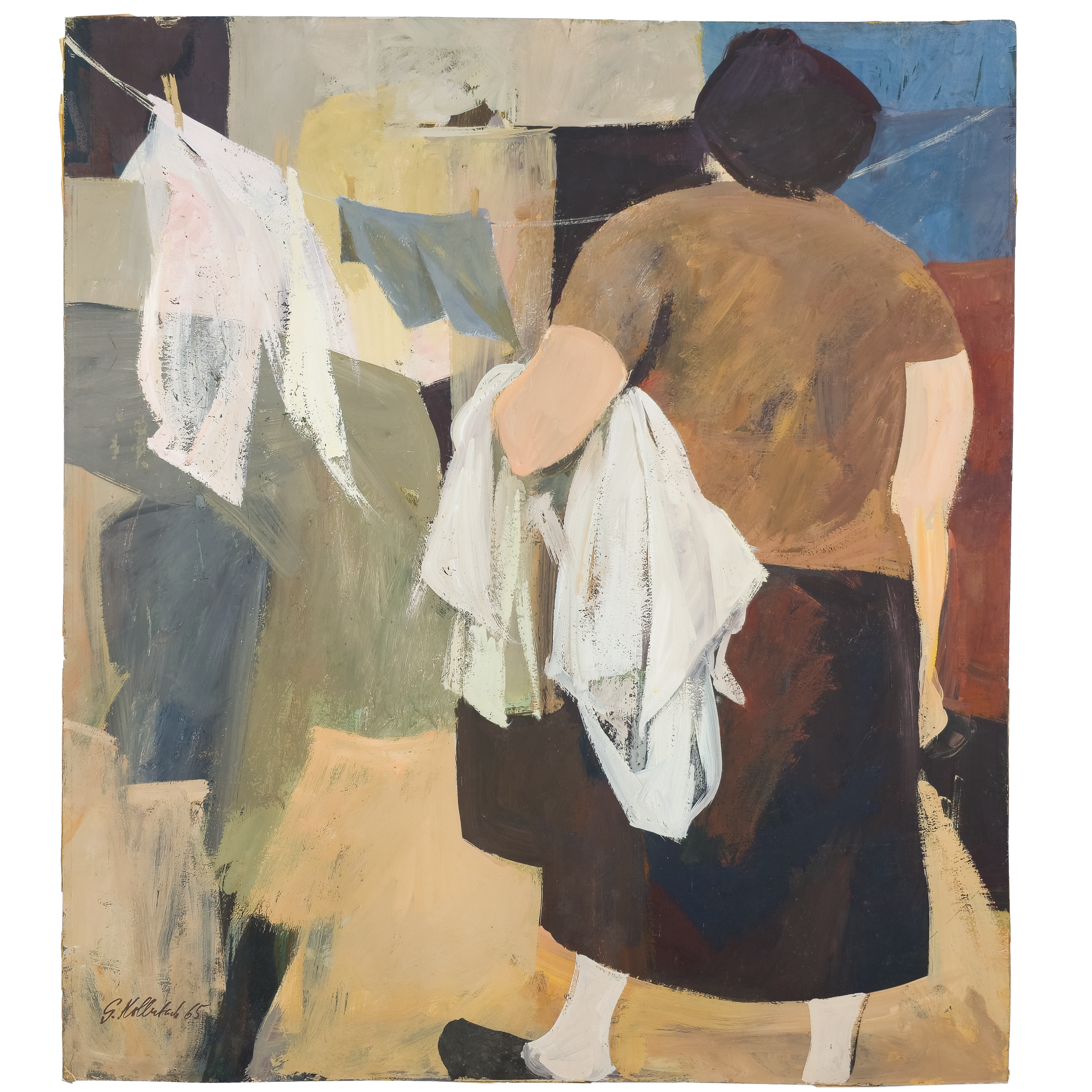 Drying Clothes by Serge Hollerbach