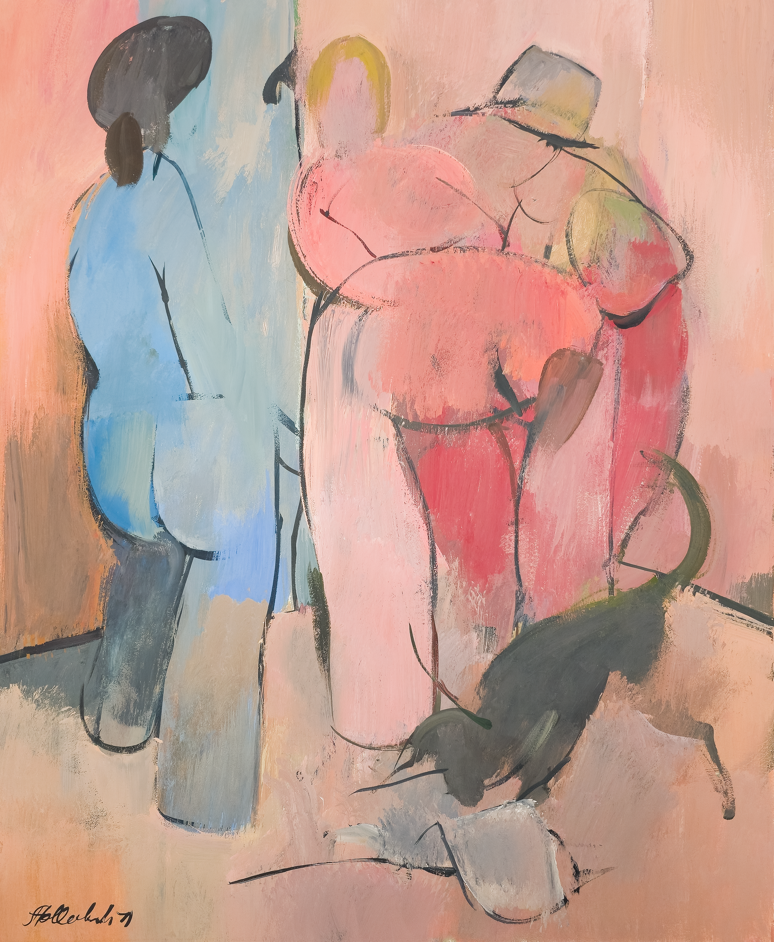 Dogs Are a Man's Best Friend by Serge Hollerbach