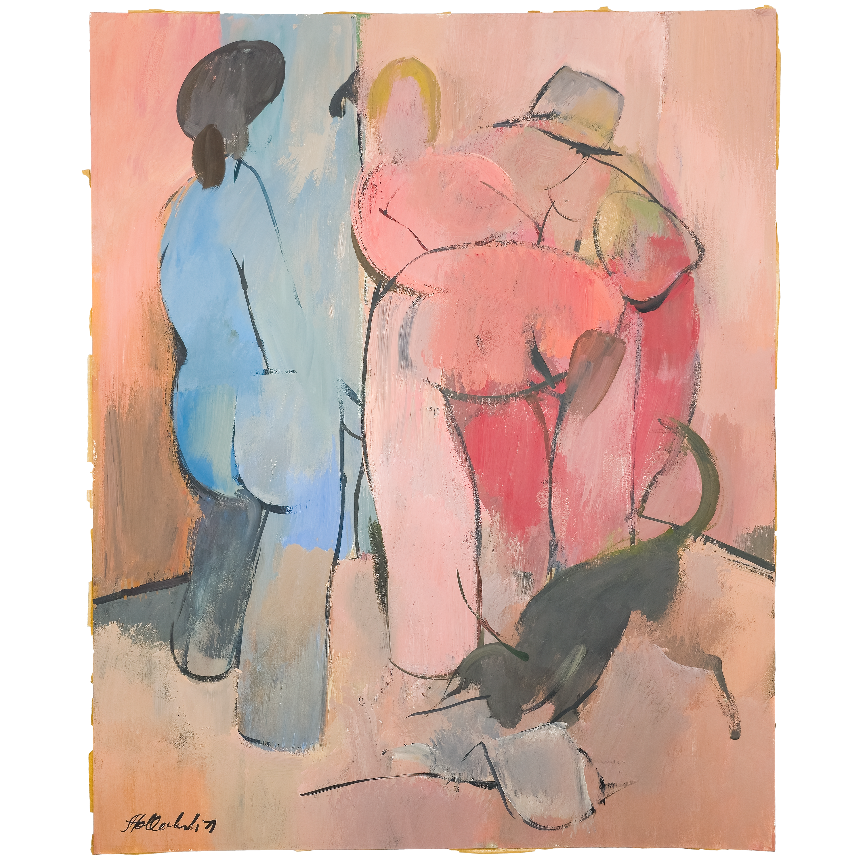 Dogs Are a Man's Best Friend by Serge Hollerbach