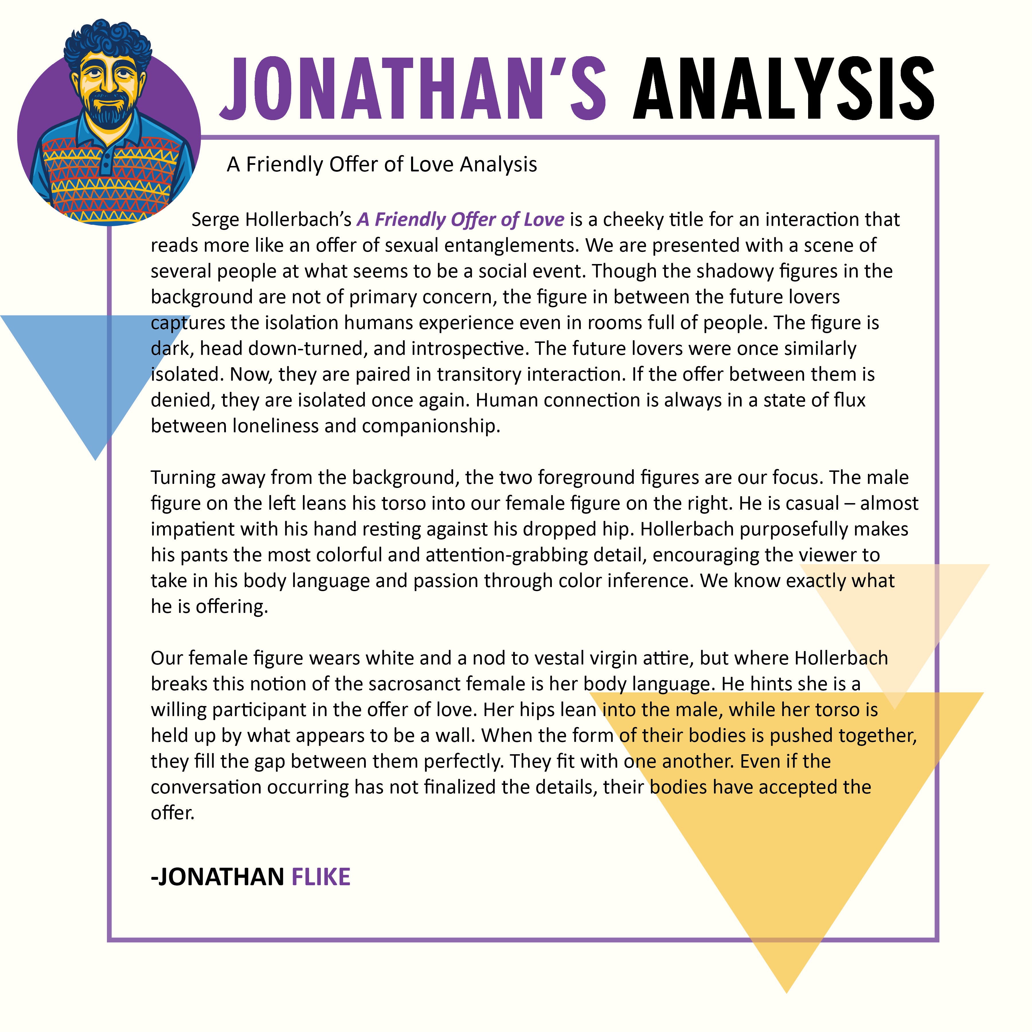 A Friendly Offer of Love by Serge Hollerbach