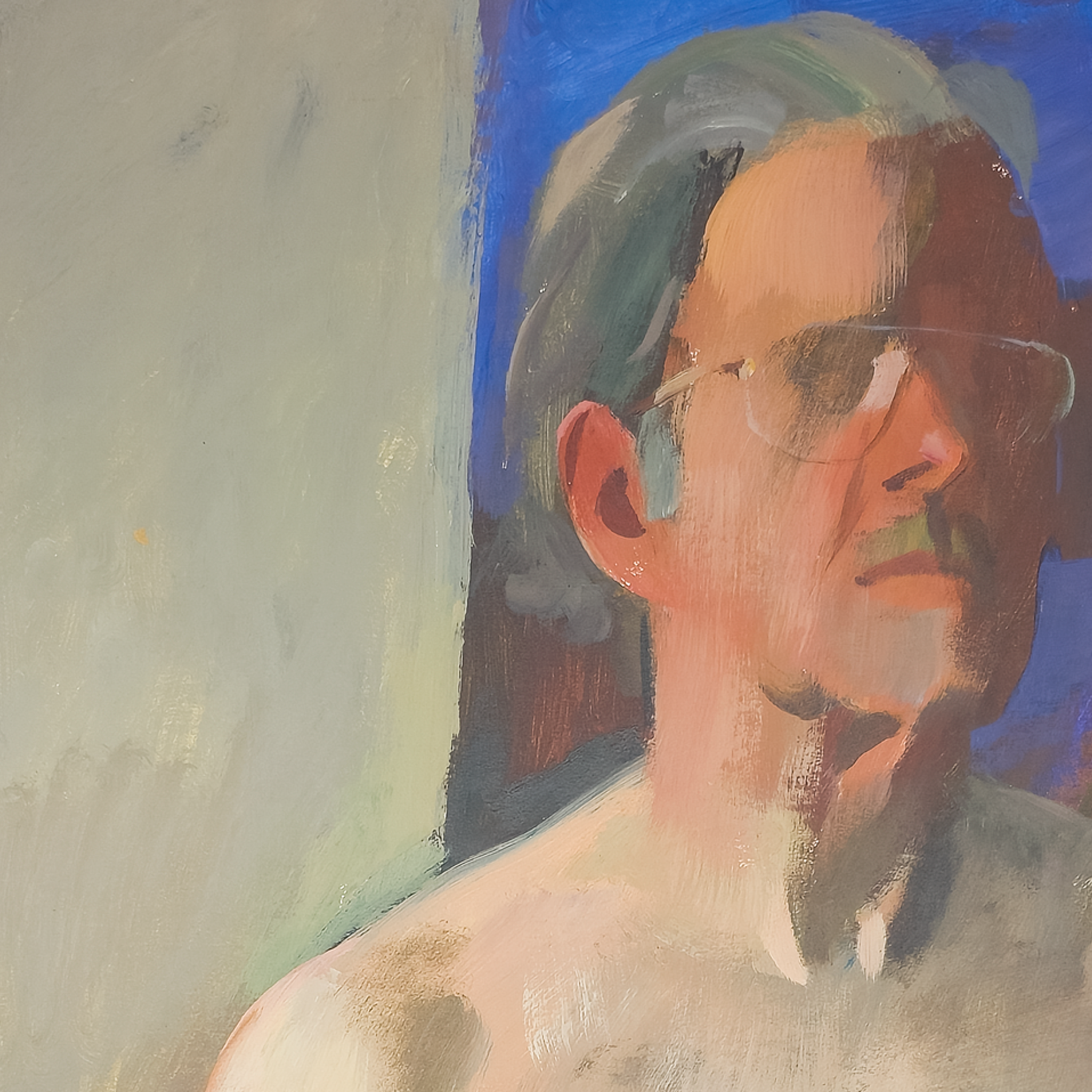 Serge Hollerbach Self-portrait by Serge Hollerbach