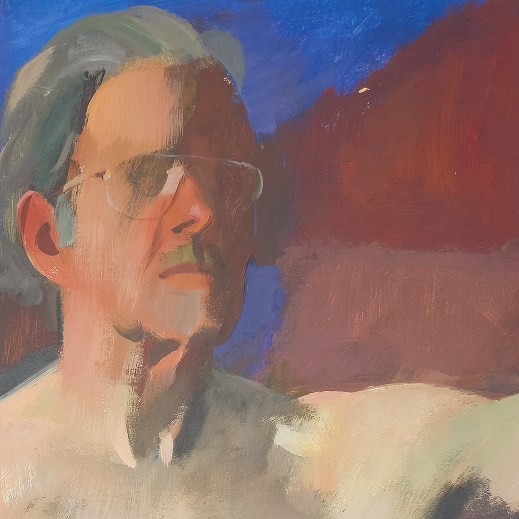 Serge Hollerbach Self-portrait by Serge Hollerbach