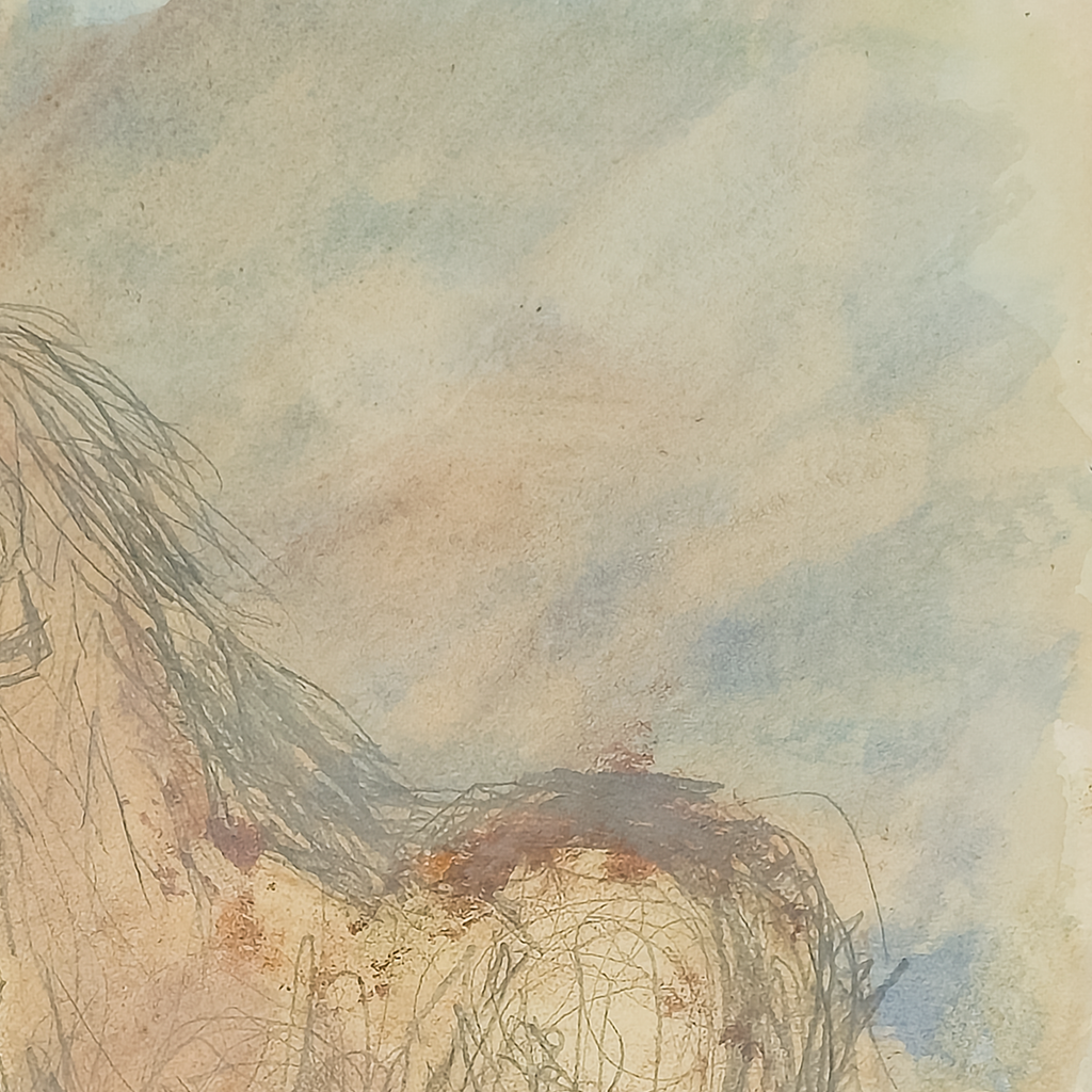 Graphite Horse by Virginia Cohn Parkum