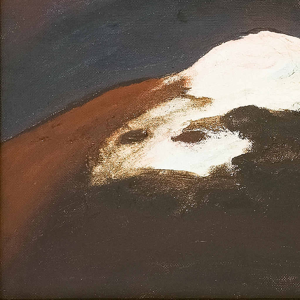 Snow-covered Mountain by Virginia Cohn Parkum