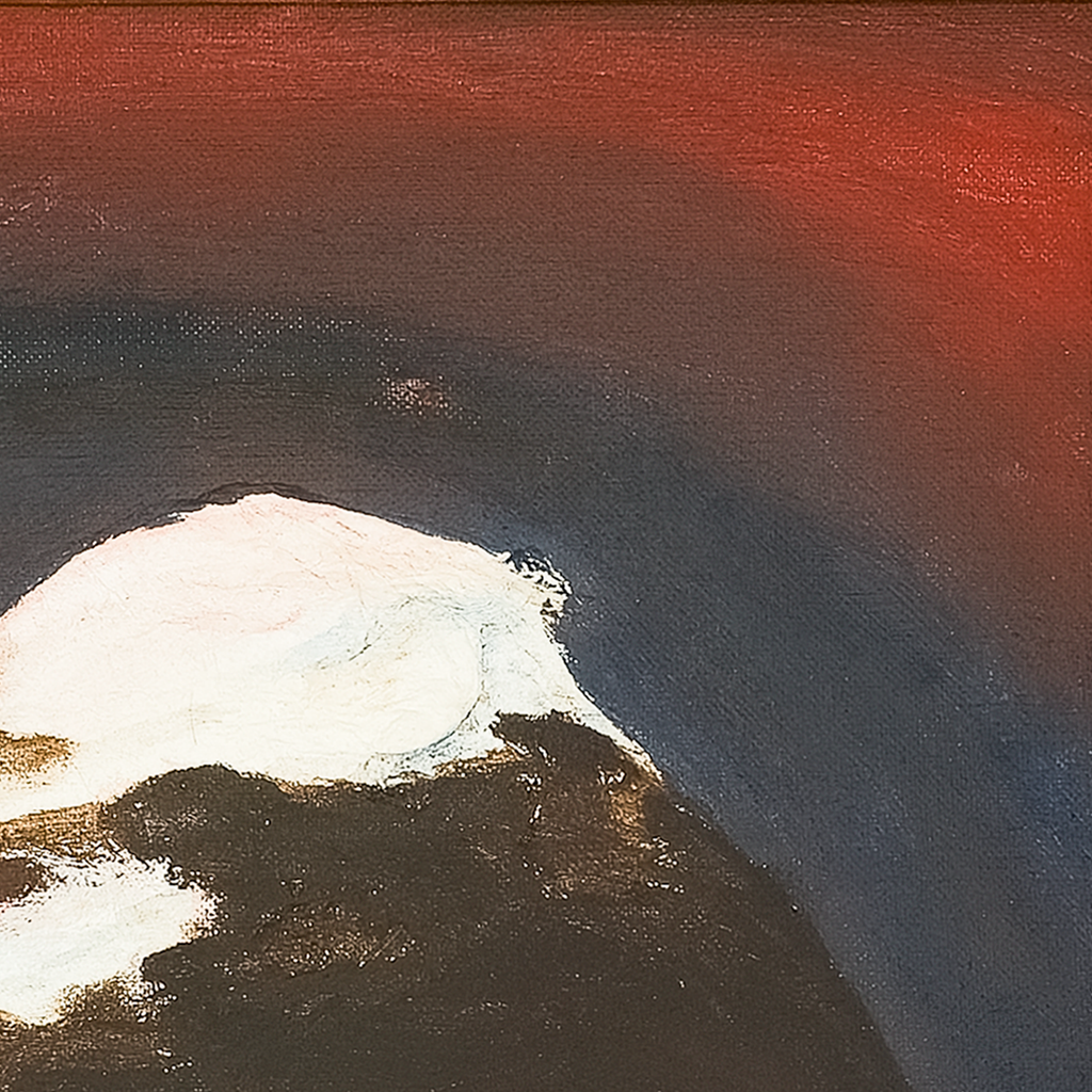 Snow-covered Mountain by Virginia Cohn Parkum