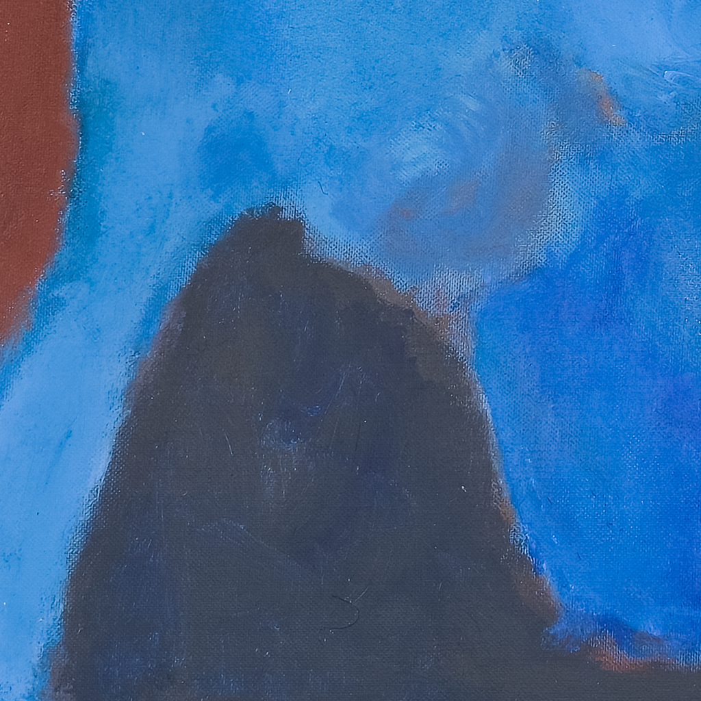 Lady in Blue by Virginia Cohn Parkum