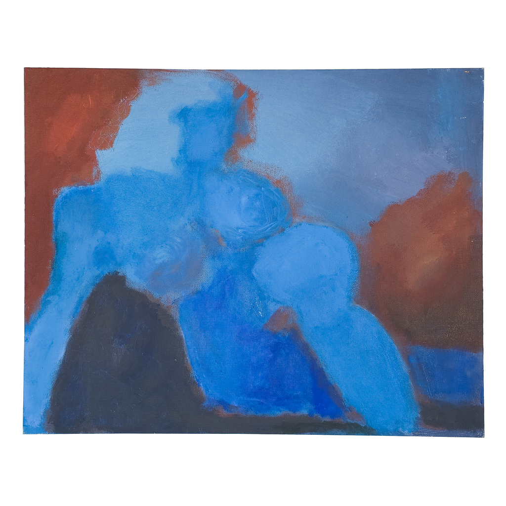 Lady in Blue by Virginia Cohn Parkum