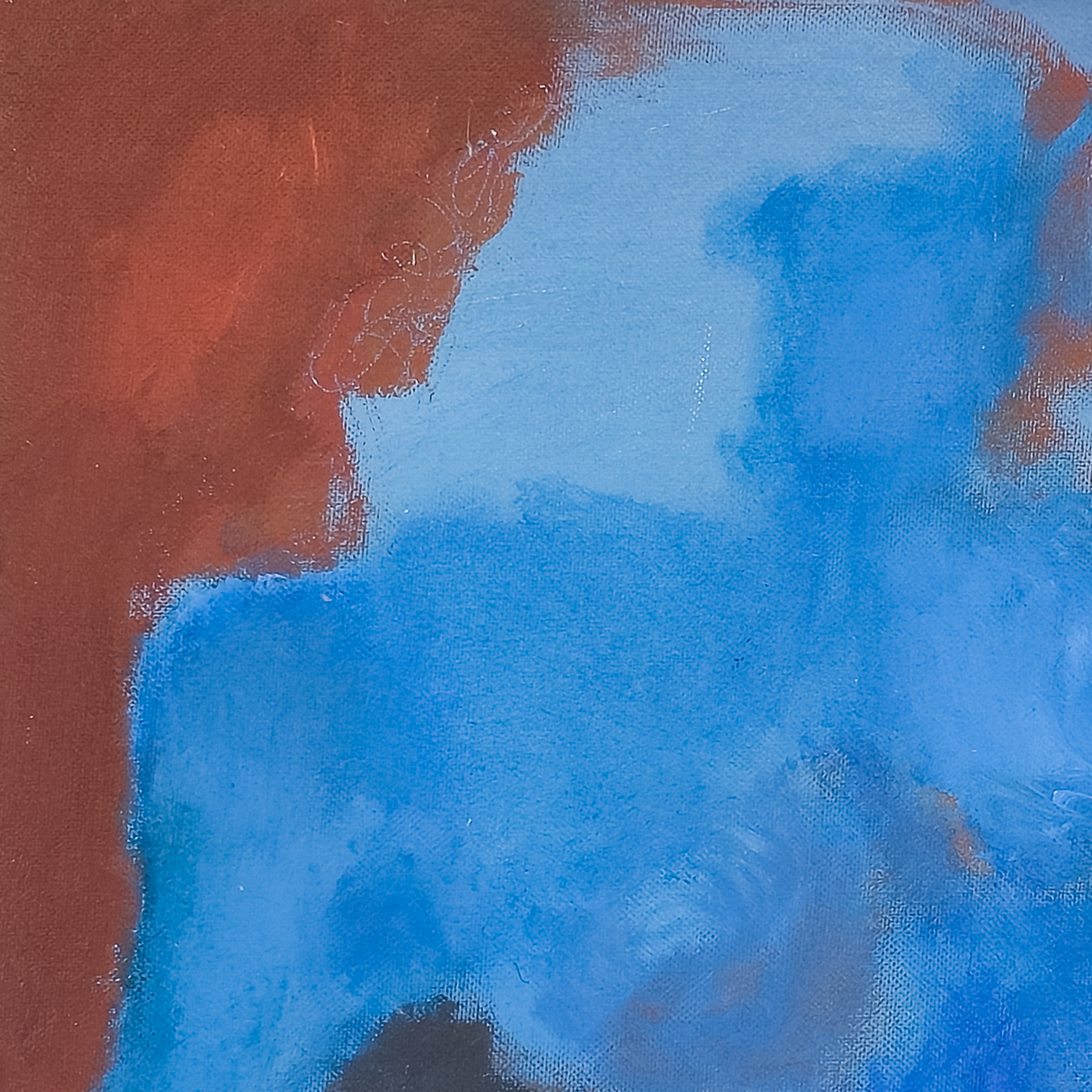 Lady in Blue by Virginia Cohn Parkum