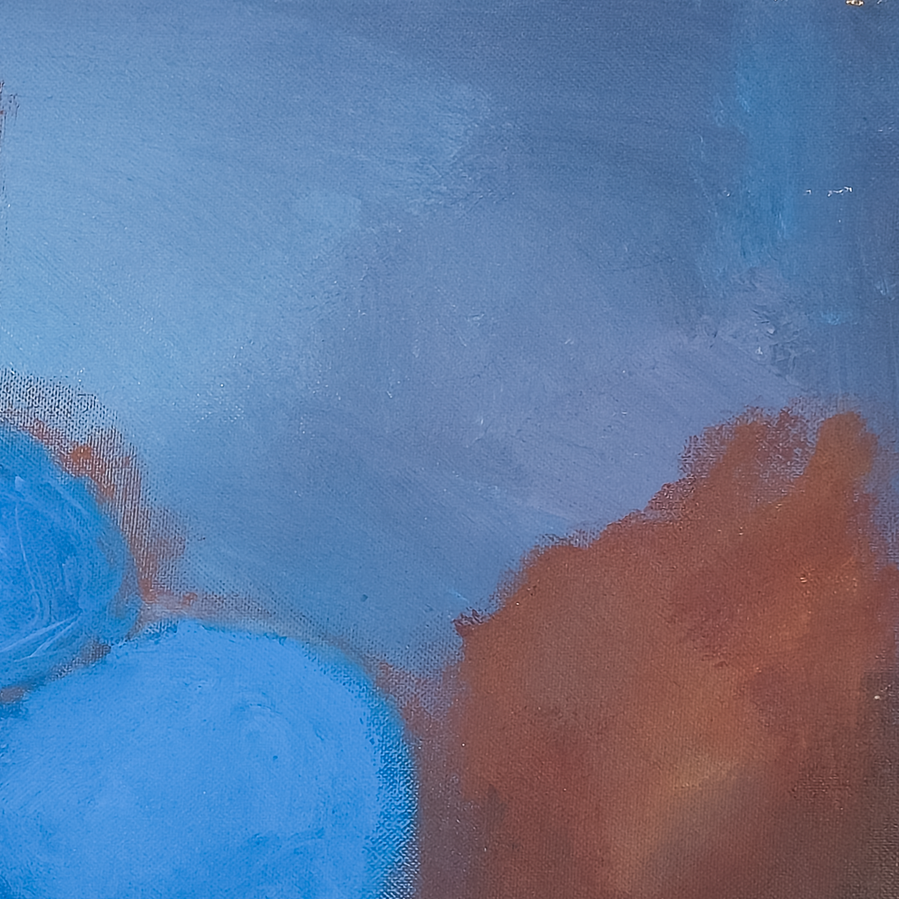 Lady in Blue by Virginia Cohn Parkum