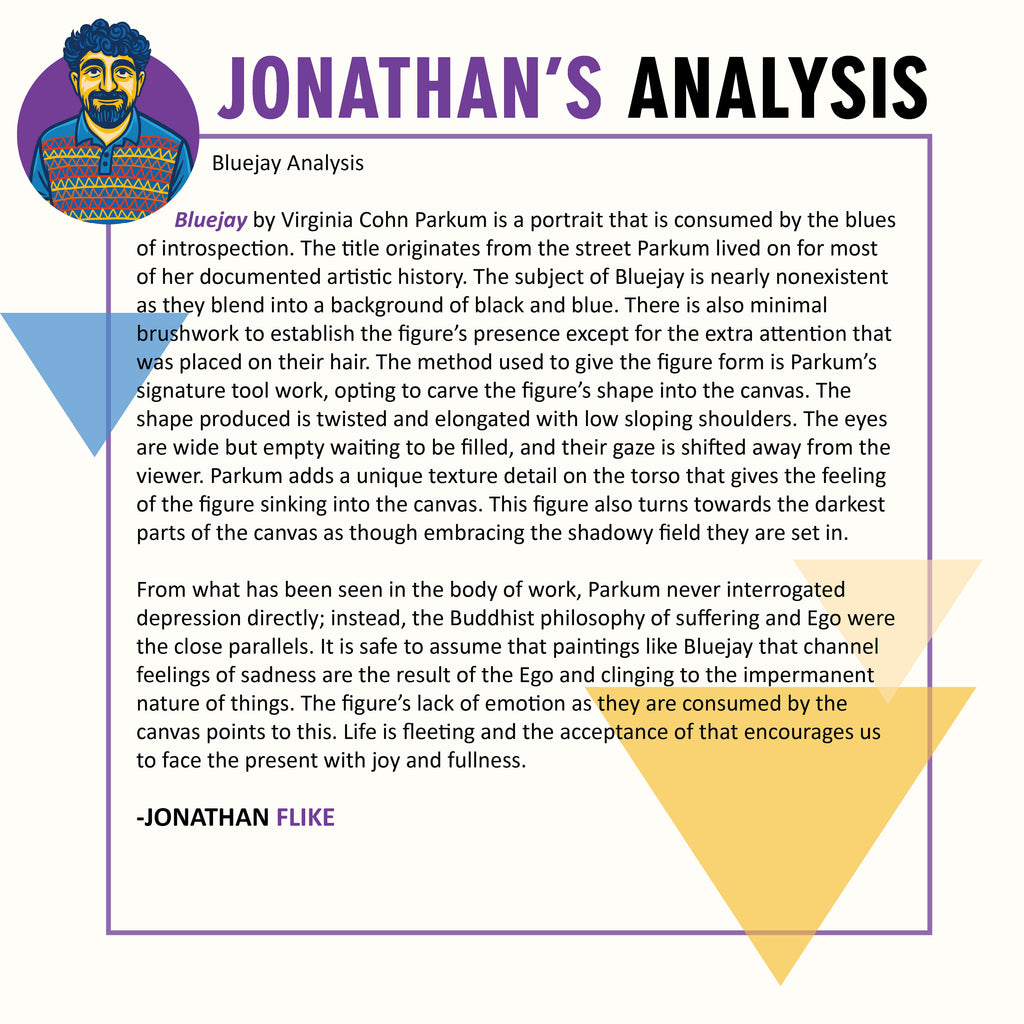 Bluejay by Virginia Cohn Parkum