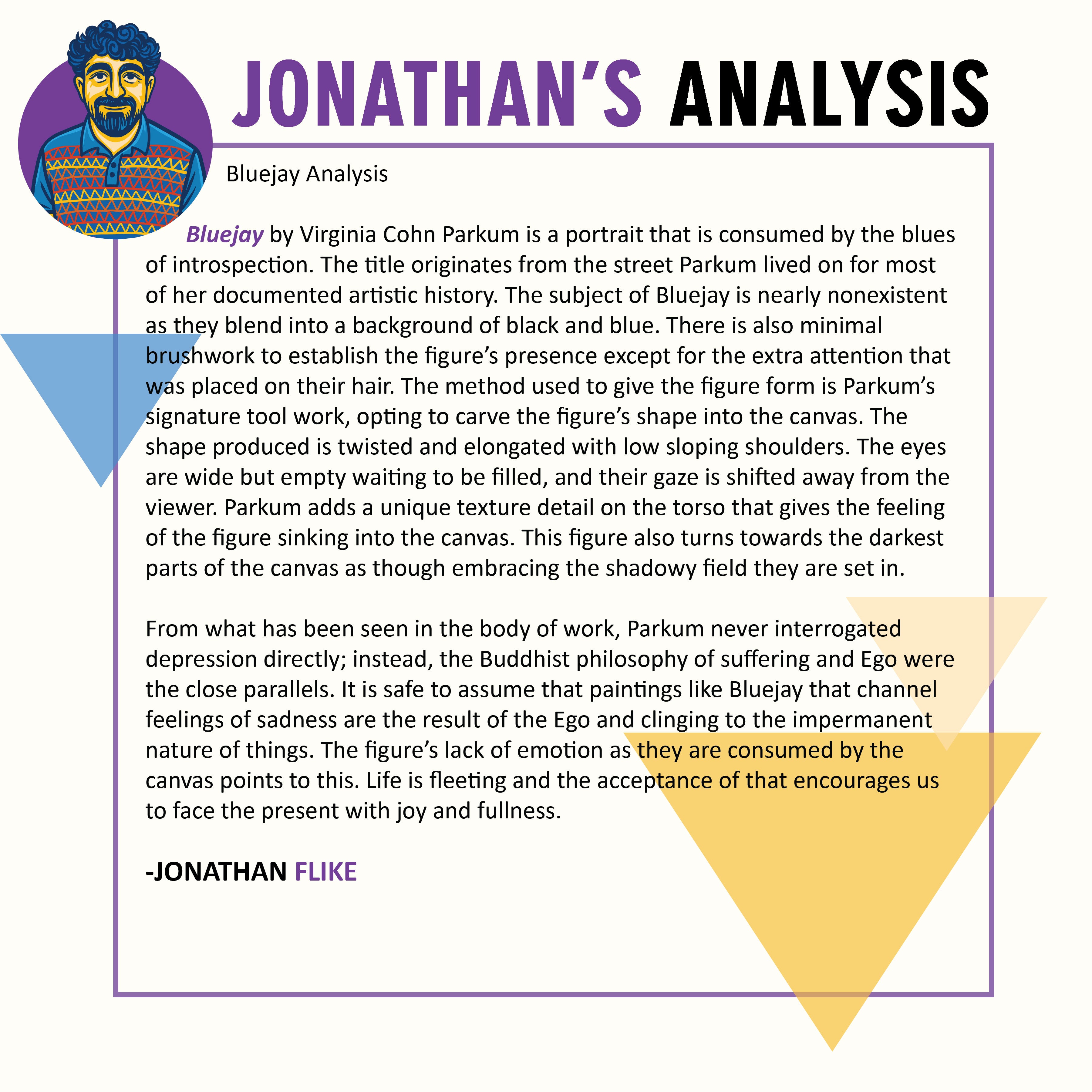 Bluejay by Virginia Cohn Parkum