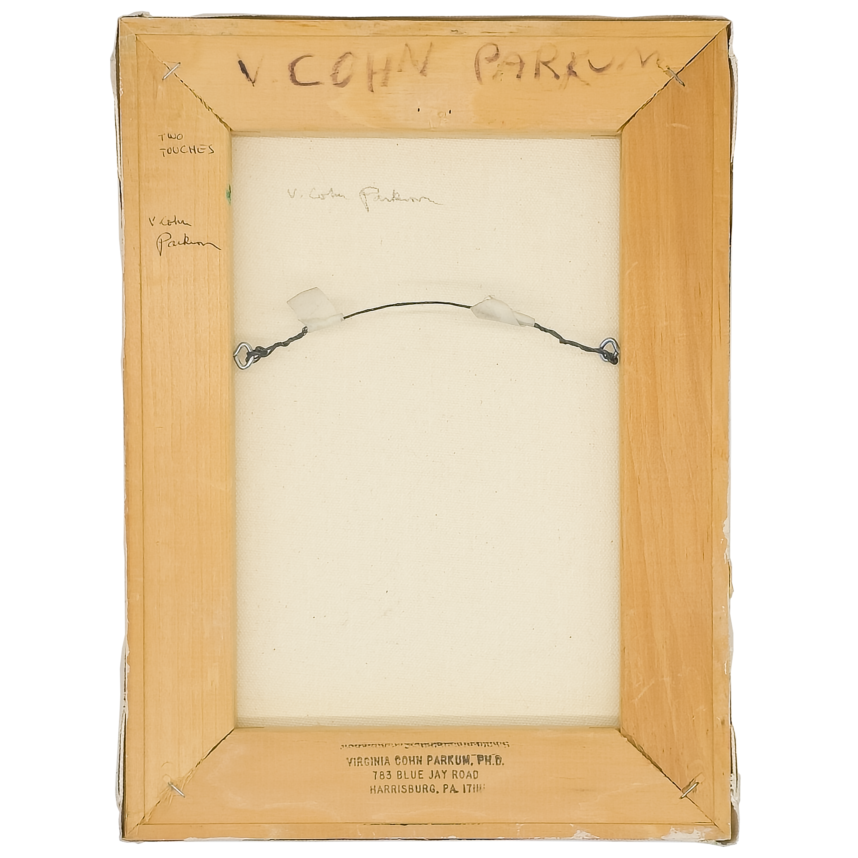 Two Touches - Virginia Cohn Parkum, c. Unknown
