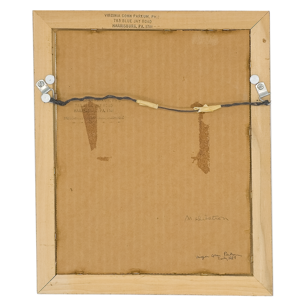 Meditation - Virginia Cohn Parkum, c. 1989