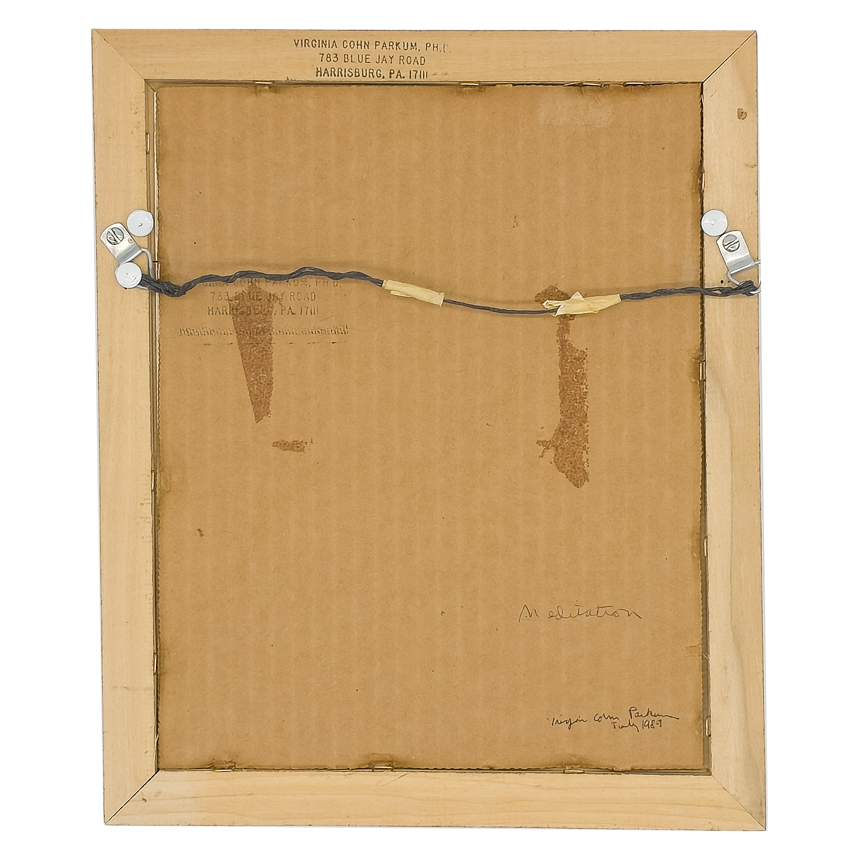 Meditation - Virginia Cohn Parkum, c. 1989