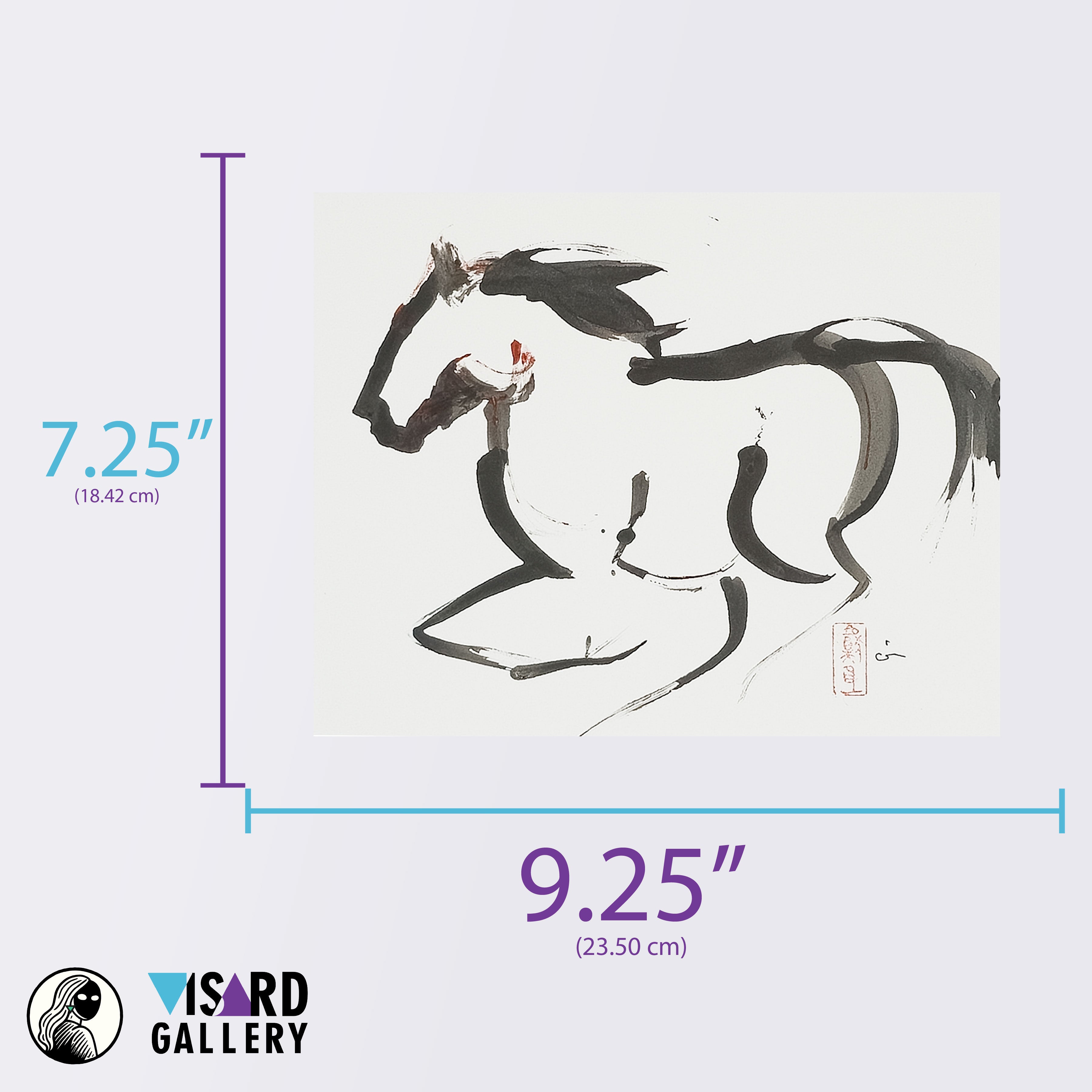 Sumi Stallion - Virginia Cohn Parkum, c. Unknown