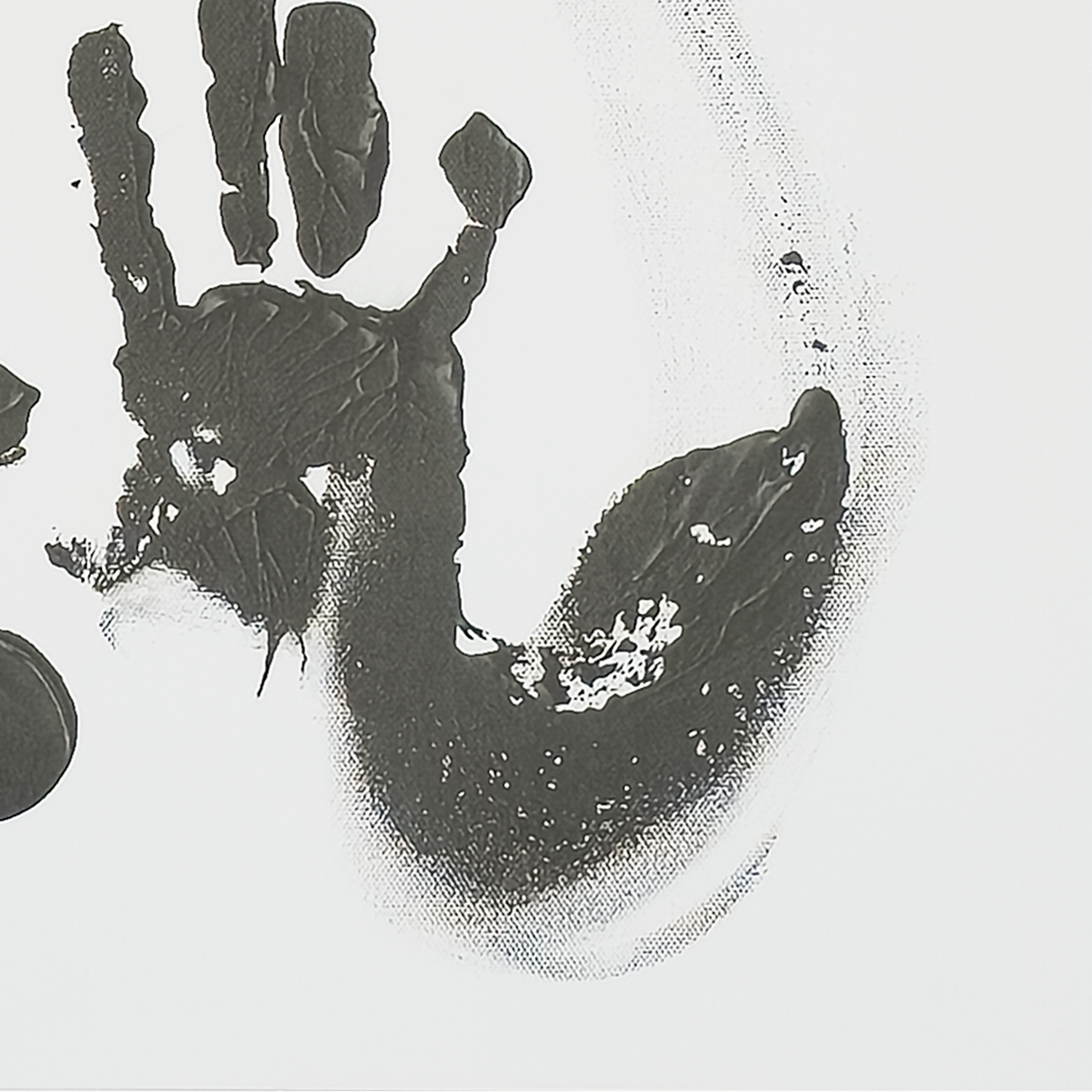 Enso: Stop! (Framed Print) - Virginia Cohn Parkum, c. 2020s