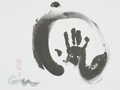 Enso: Stop! (Framed Print) - Virginia Cohn Parkum, c. 2020s