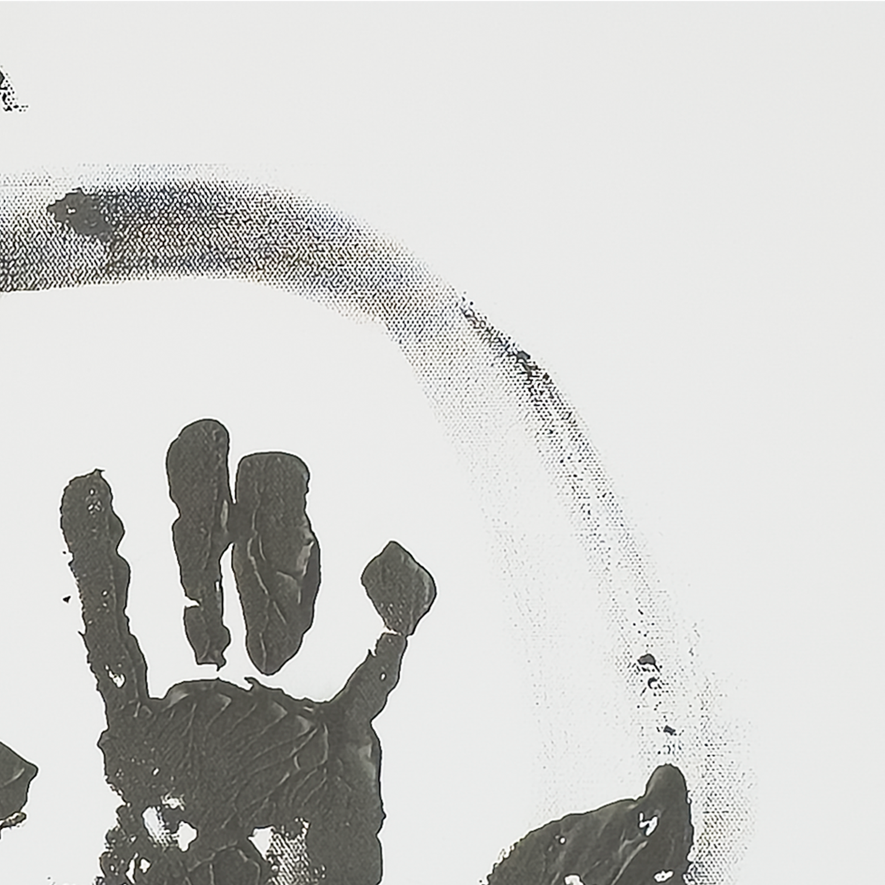 Enso: Stop! (Framed Print) - Virginia Cohn Parkum, c. 2020s