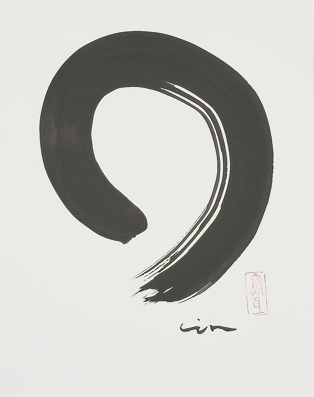 Enso Study 1 - Virginia Cohn Parkum, c. Unknown