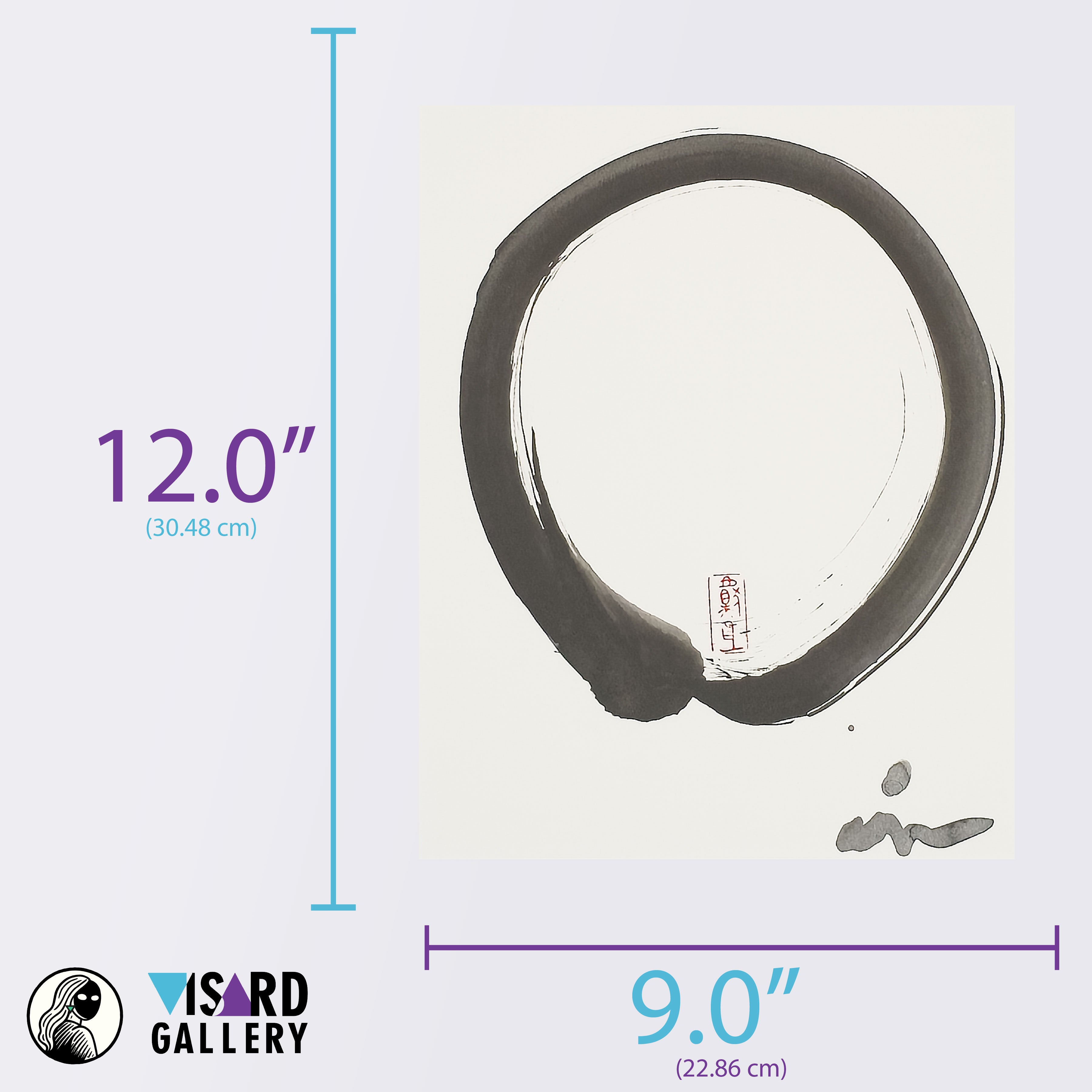 Enso Study 2 - Virginia Cohn Parkum, c. Unknown