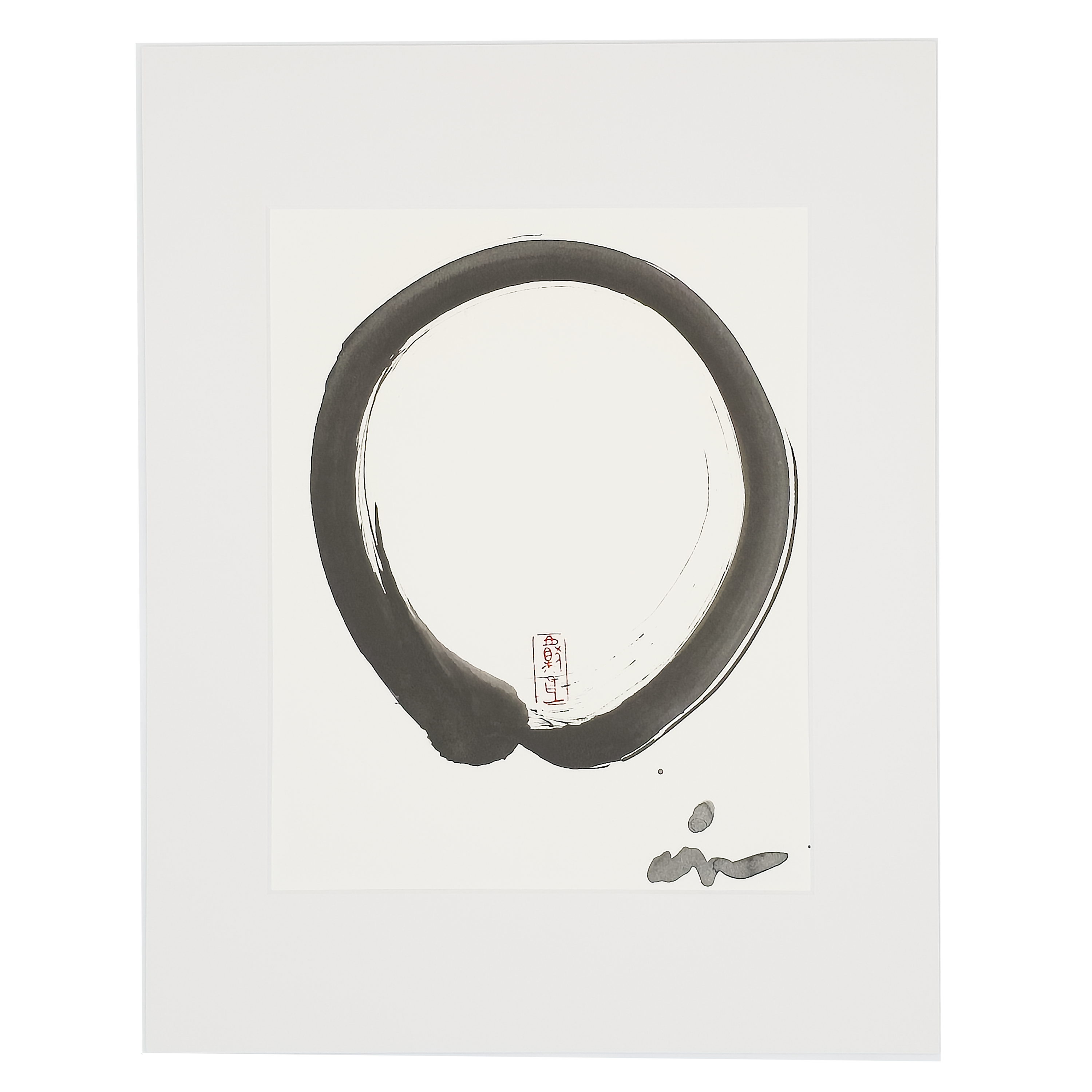 Enso Study 2 - Virginia Cohn Parkum, c. Unknown