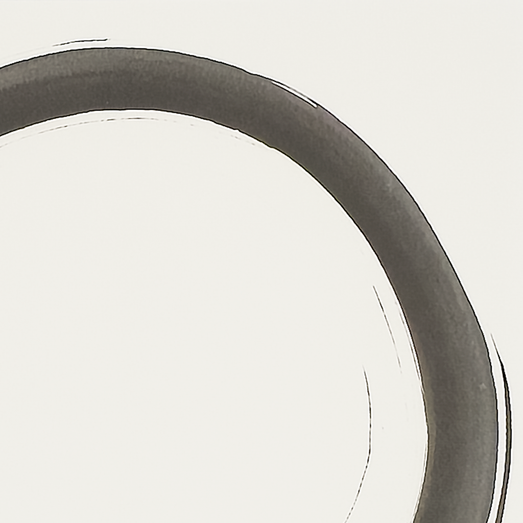 Enso Study 2 - Virginia Cohn Parkum, c. Unknown