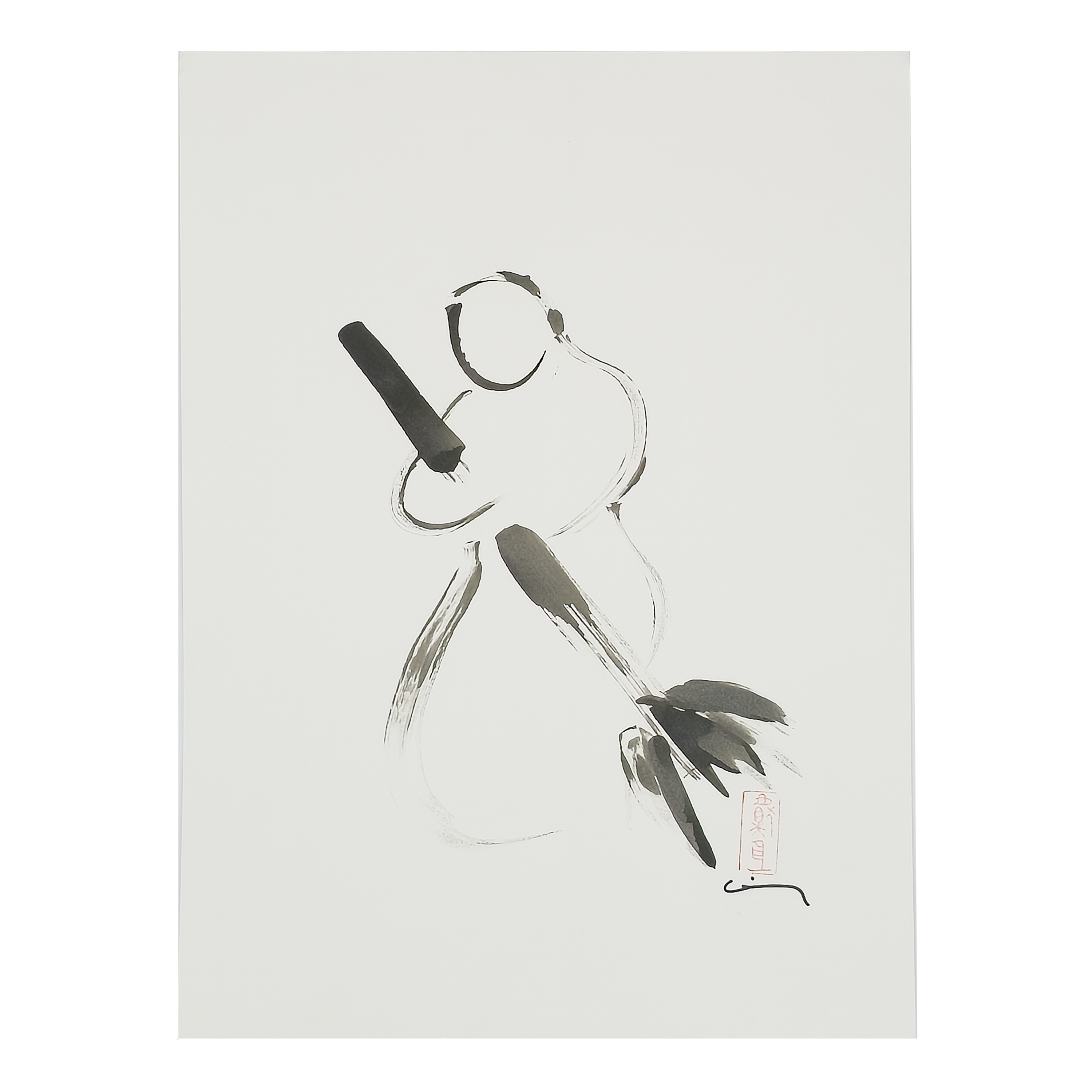 Sumi Figure - Virginia Cohn Parkum, c. Unknown
