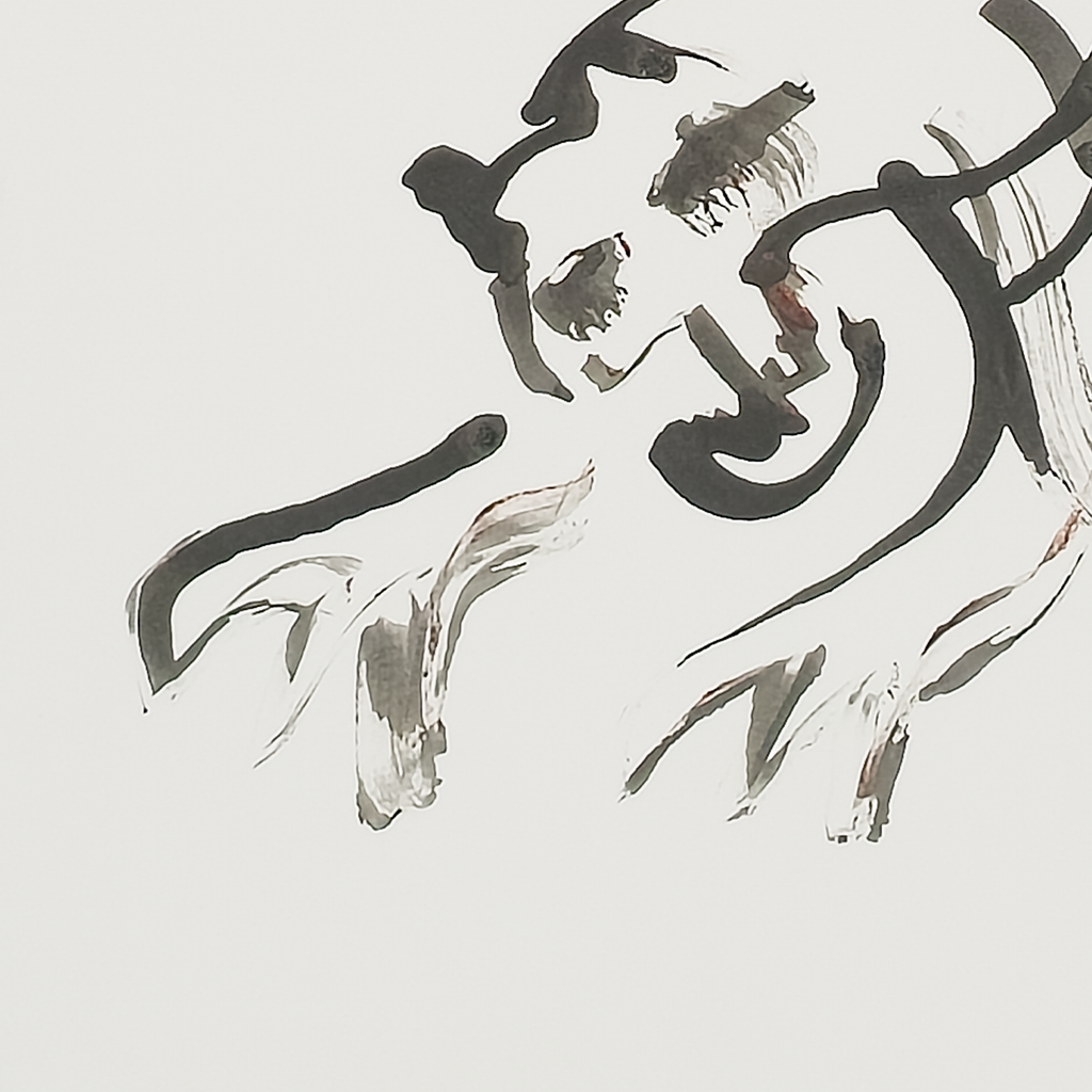 Sumi Tiger - Virginia Cohn Parkum, c. Unknown