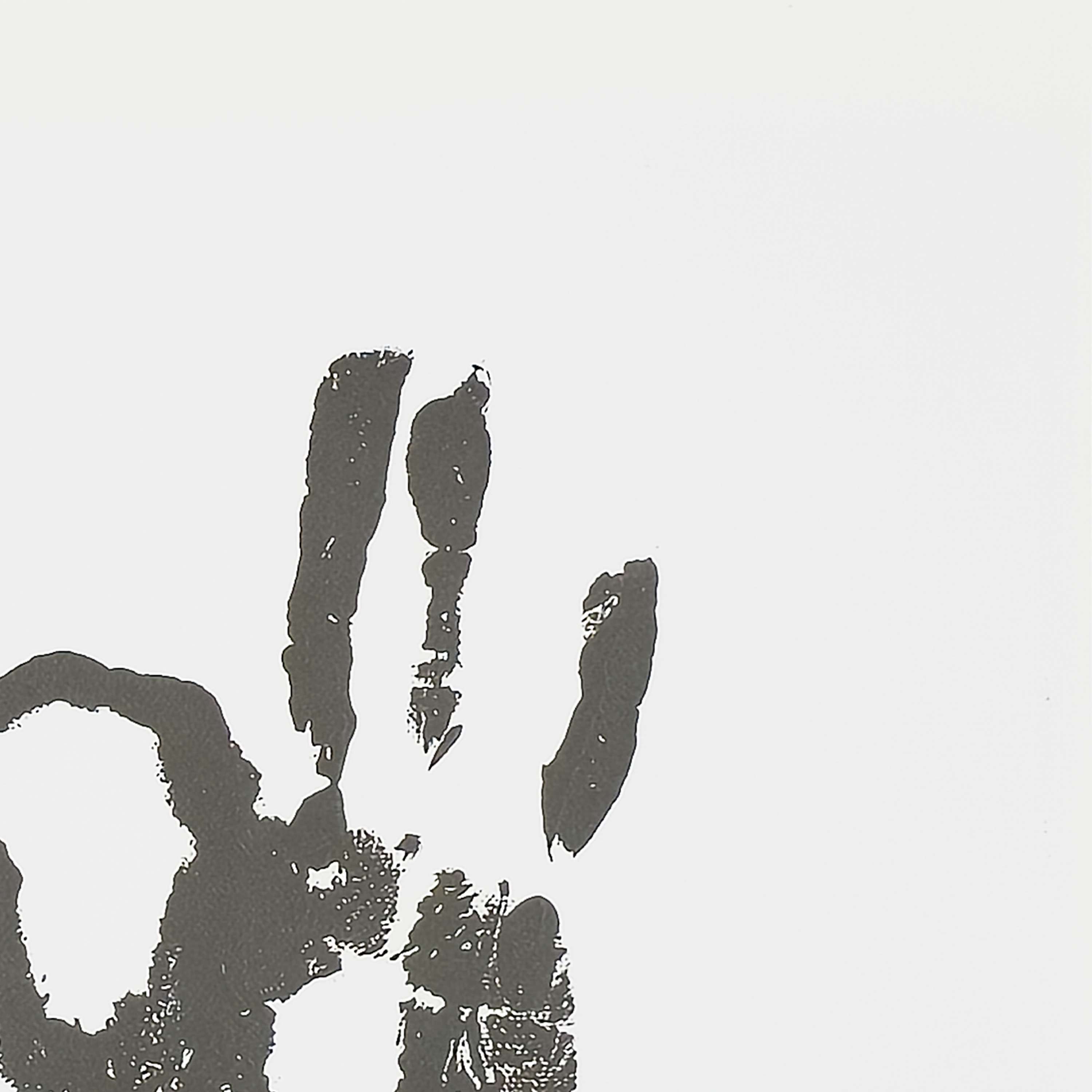 Sumi Leaf (Print) - Virginia Cohn Parkum, c. 2020s