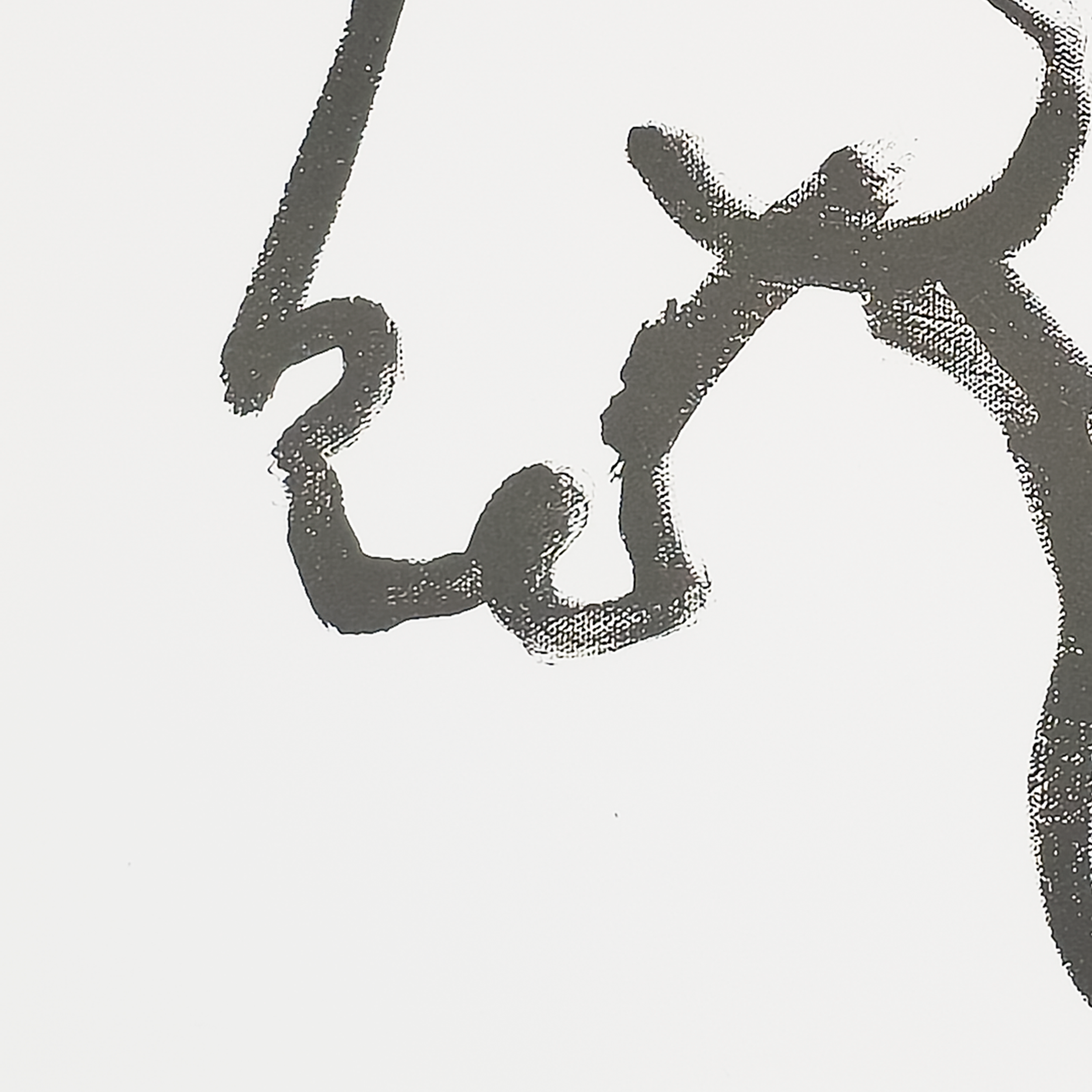 Sumi Stallion Bust (Print) - Virginia Cohn Parkum, c. 2020s