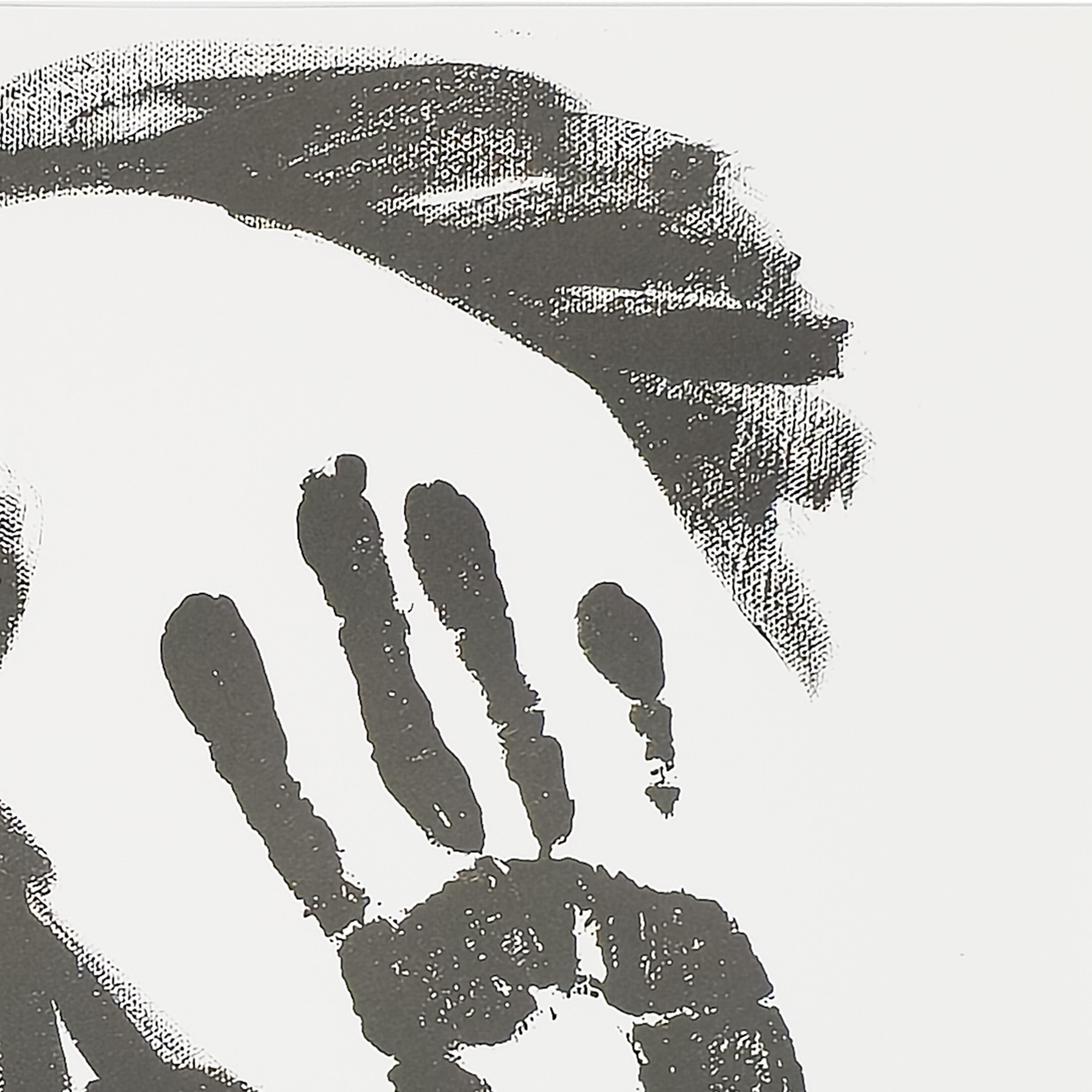 Sumi Stallion Bust (Print) - Virginia Cohn Parkum, c. 2020s