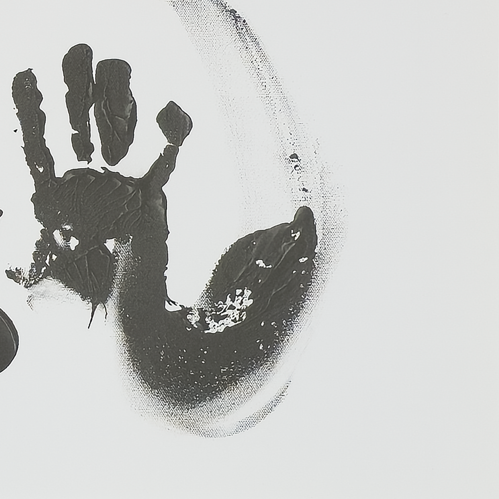Enso: Stop! (Print) - Virginia Cohn Parkum, c. 2020s