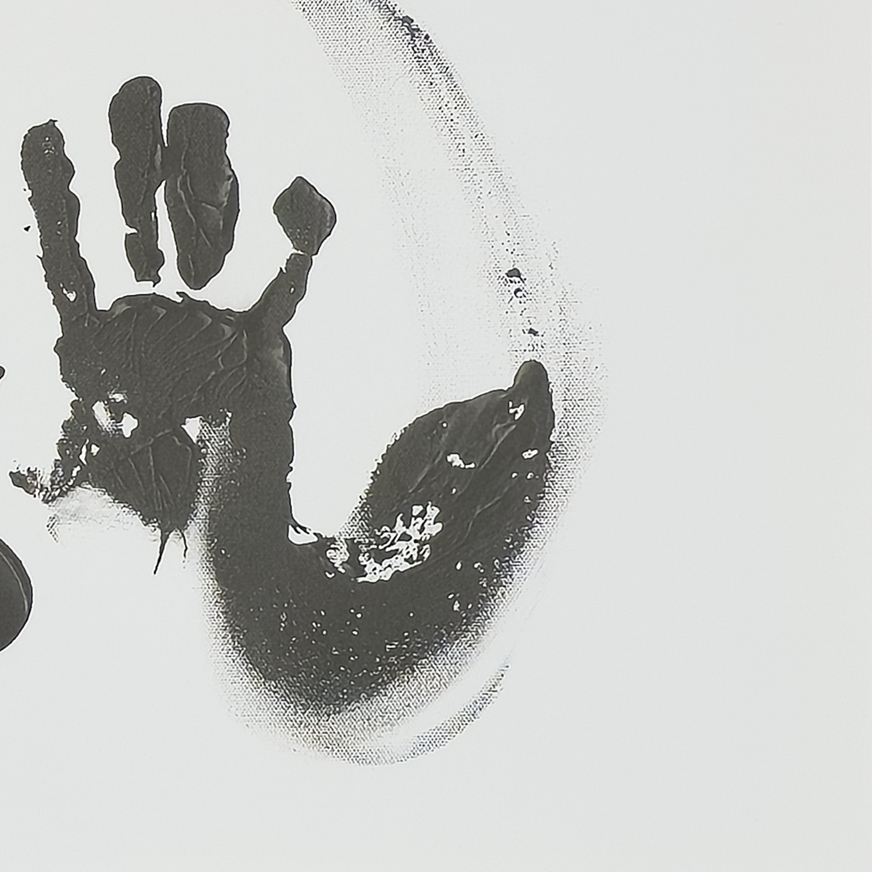 Enso: Stop! (Print) - Virginia Cohn Parkum, c. 2020s