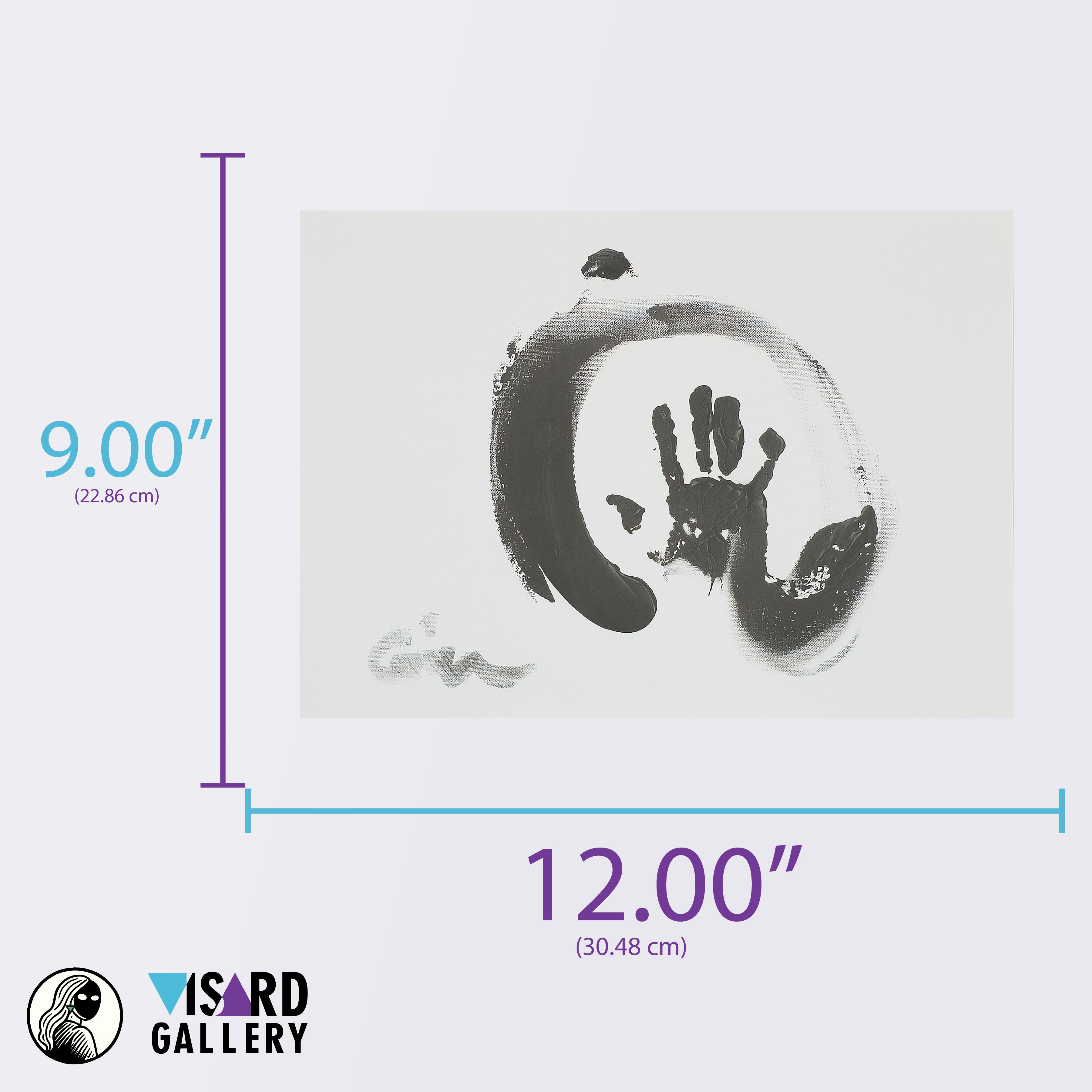 Enso: Stop! (Print) - Virginia Cohn Parkum, c. 2020s