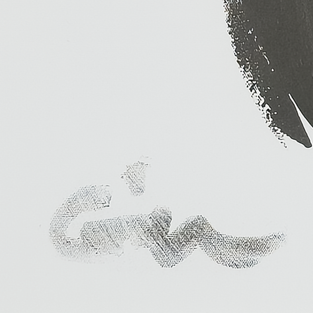 Enso: Stop! (Print) - Virginia Cohn Parkum, c. 2020s