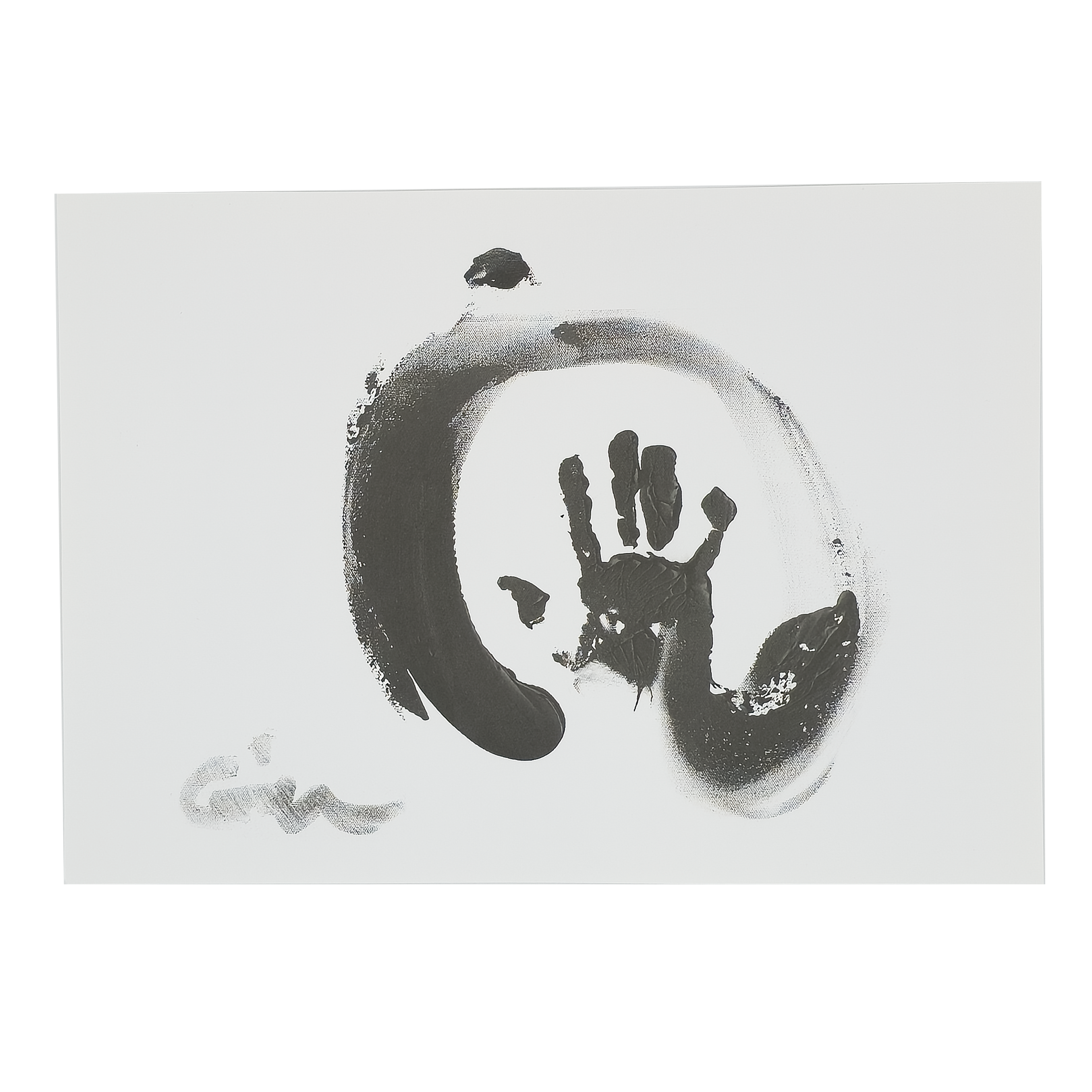 Enso: Stop! (Print) - Virginia Cohn Parkum, c. 2020s