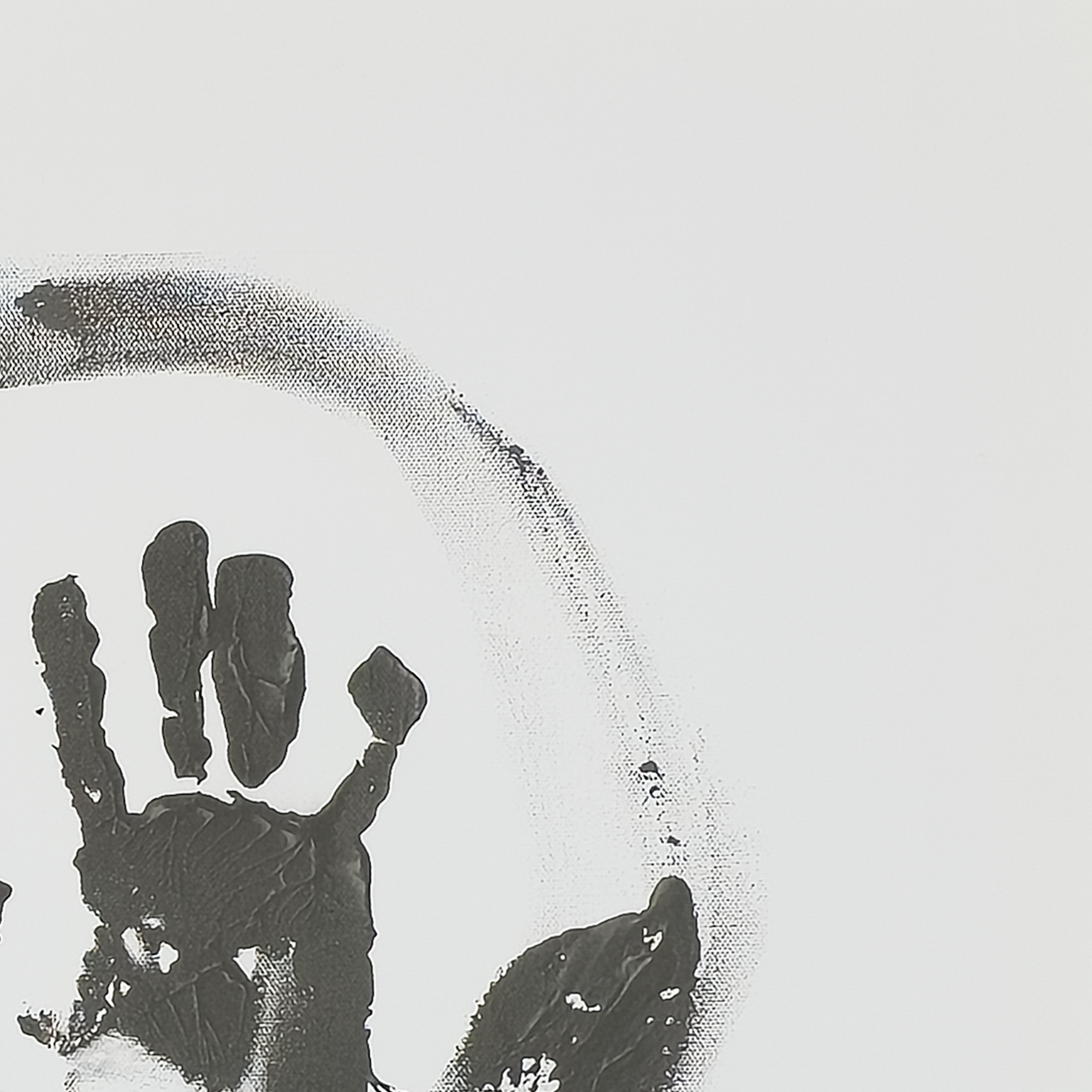 Enso: Stop! (Print) - Virginia Cohn Parkum, c. 2020s